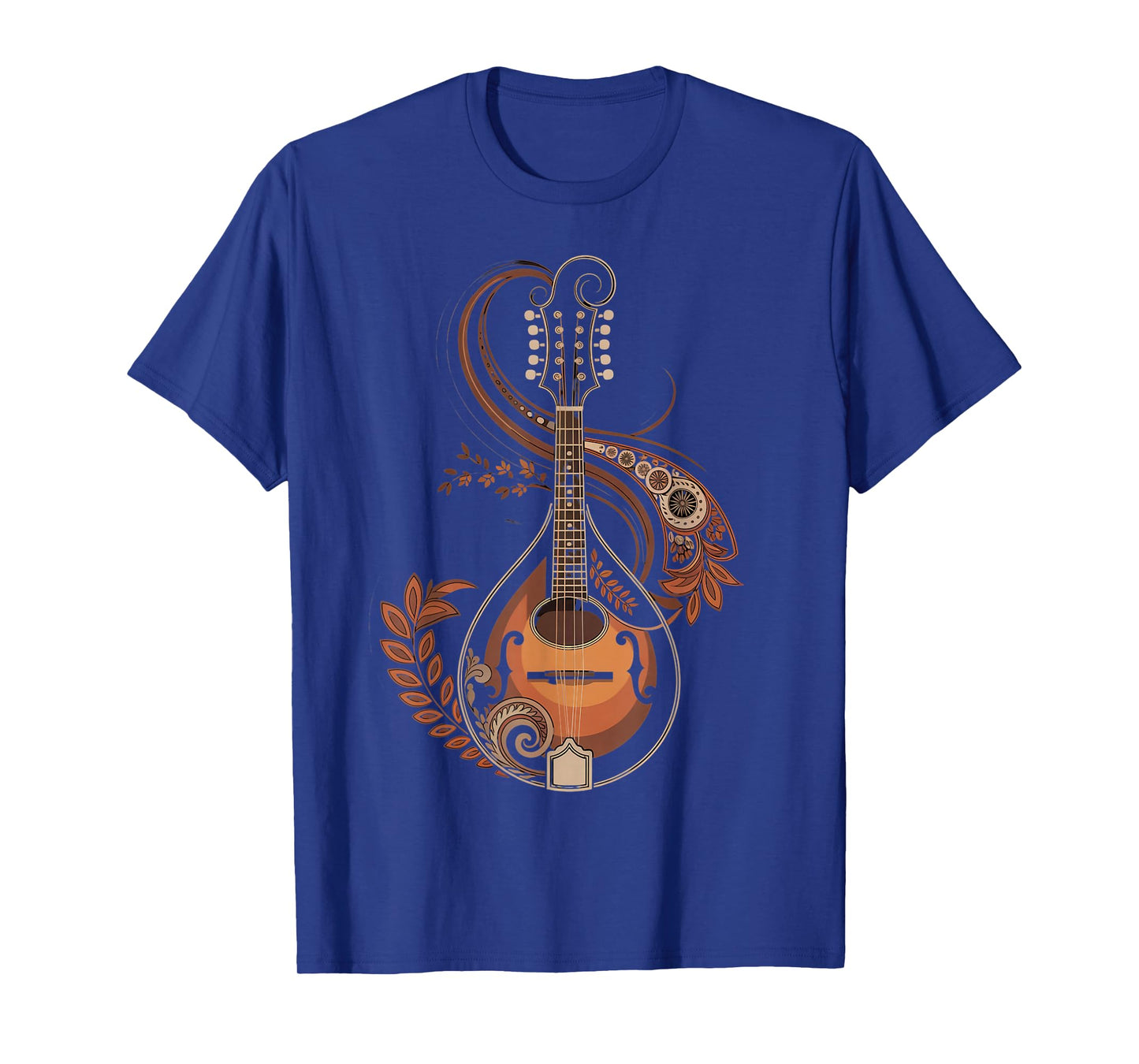 Vintage Mandolin Mandolinist Bluegrass Guitar Mandolin T-Shirt