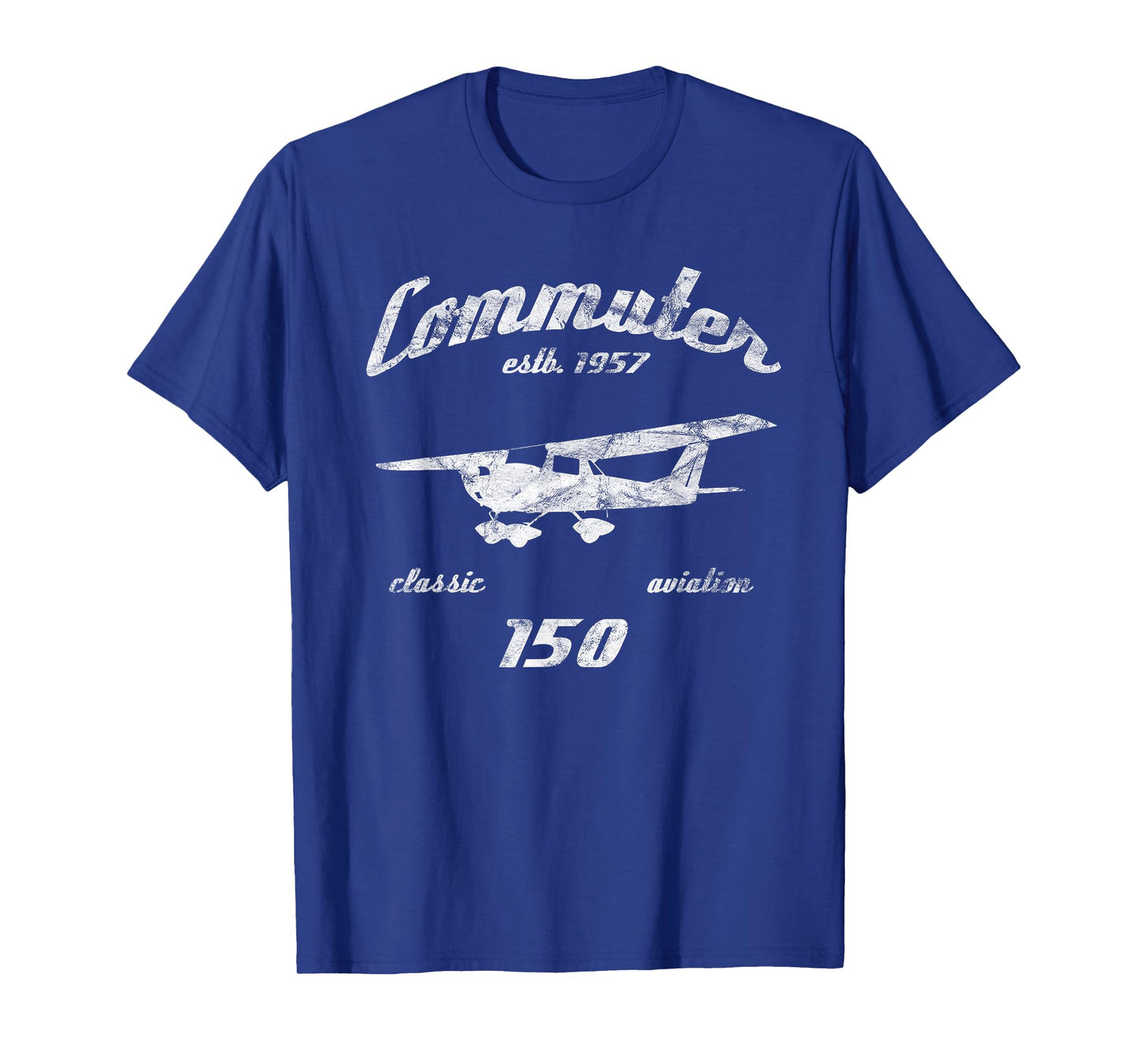 C150 Commuter Airplane C-150 Classic Aviation Vintage Pilot T-Shirt