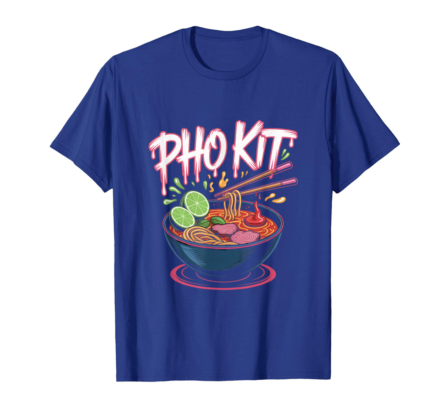 Pho Kit Soup Funny Pho Kit Vegan Pho Lover T-Shirt
