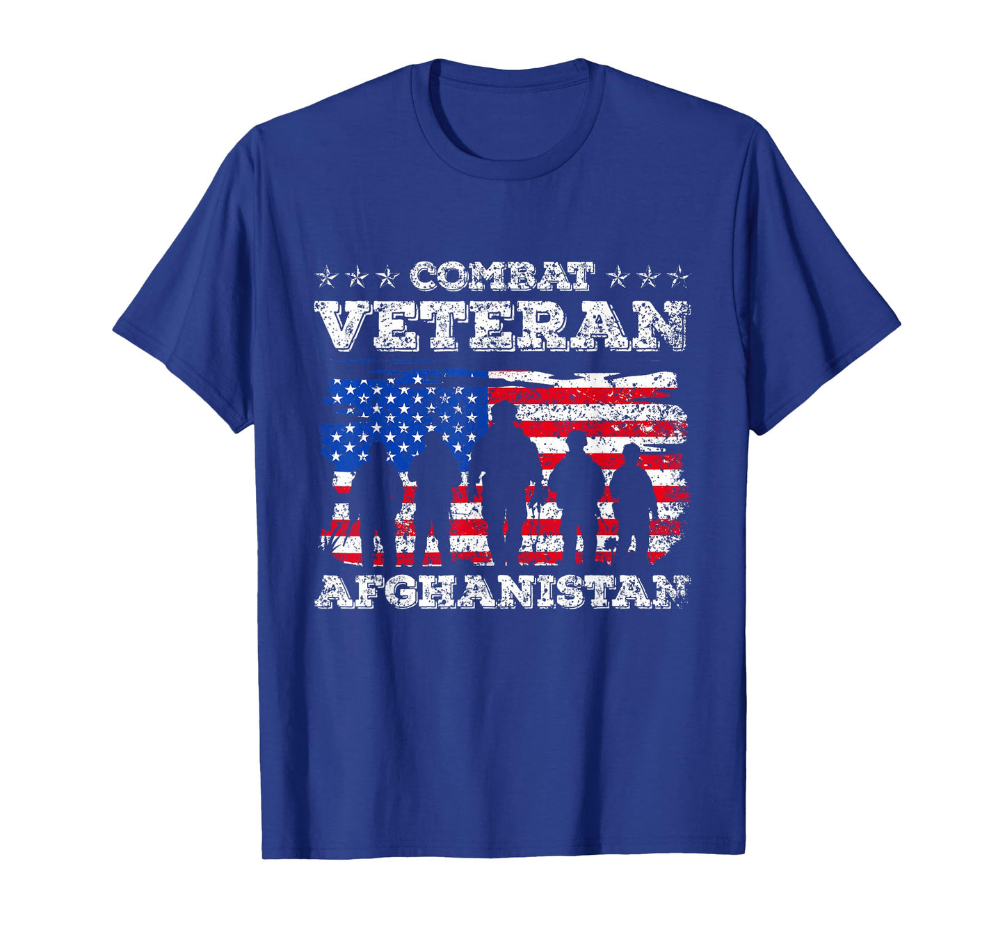 Combat Veteran Afghanistan Soldier Veterans Combat Veteran T-Shirt