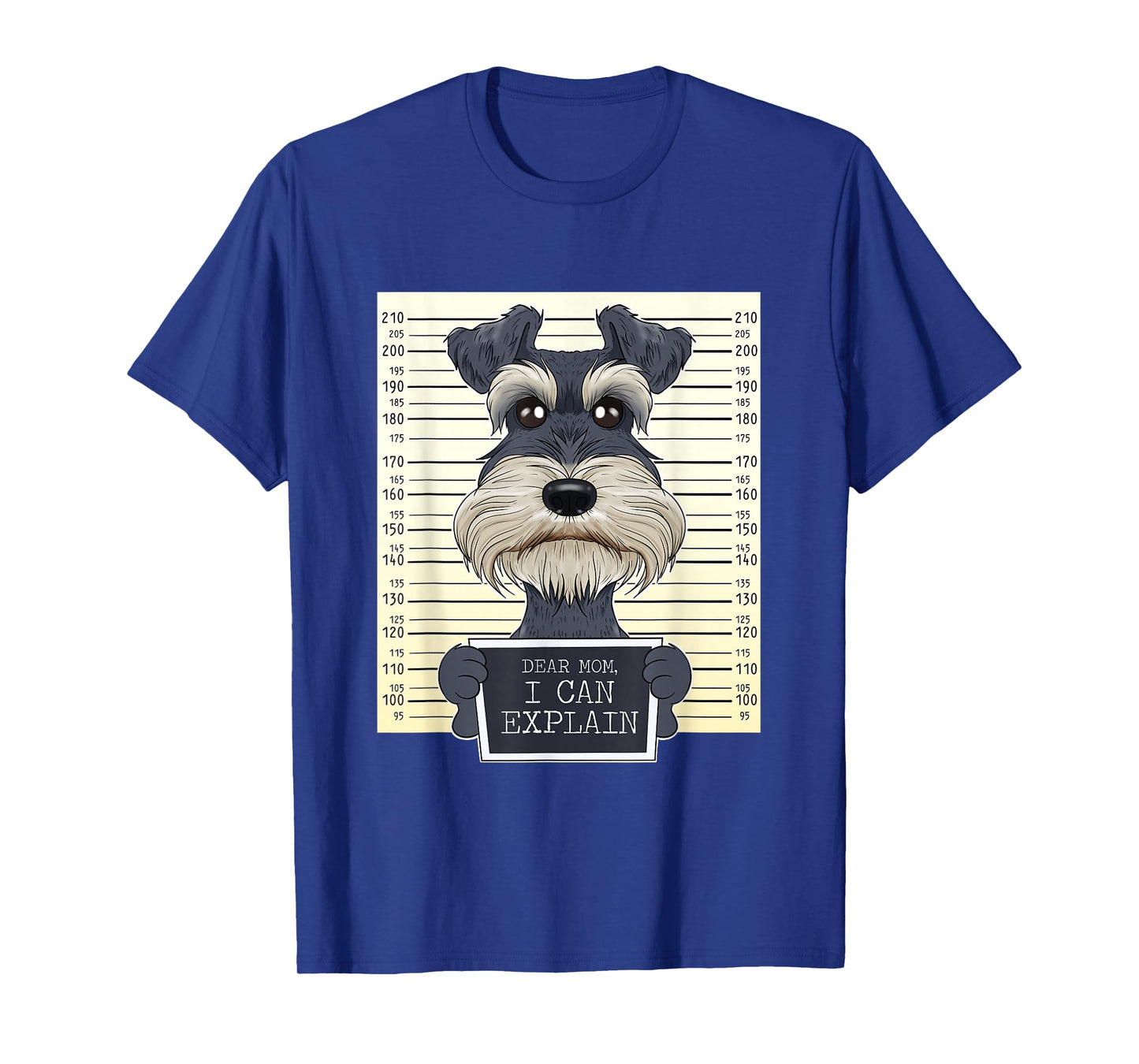 Funny Miniature Schnauzer Mom I Miniature Schnauzer T-Shirt Small