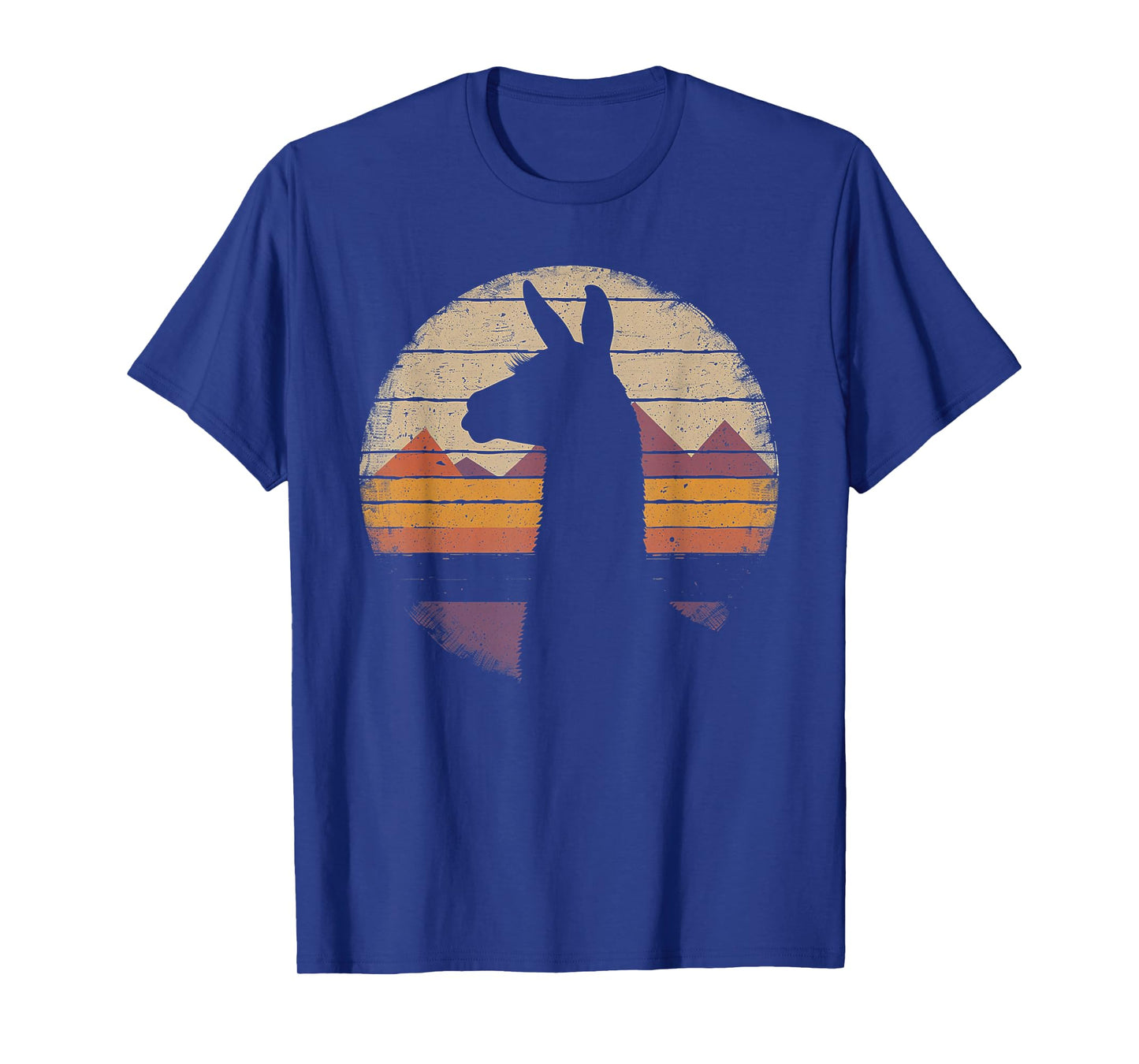Llama Alpaca - Retro 70s 80s Graphic Vintage Men Women Kids T-Shirt