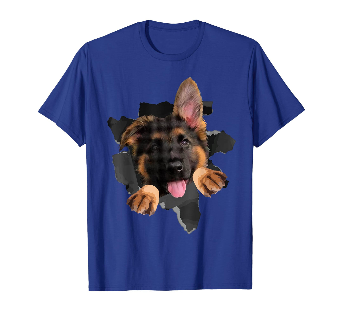Funny German Shepherd Lovers Design for Men Women Pet Dog T-Shirt Small