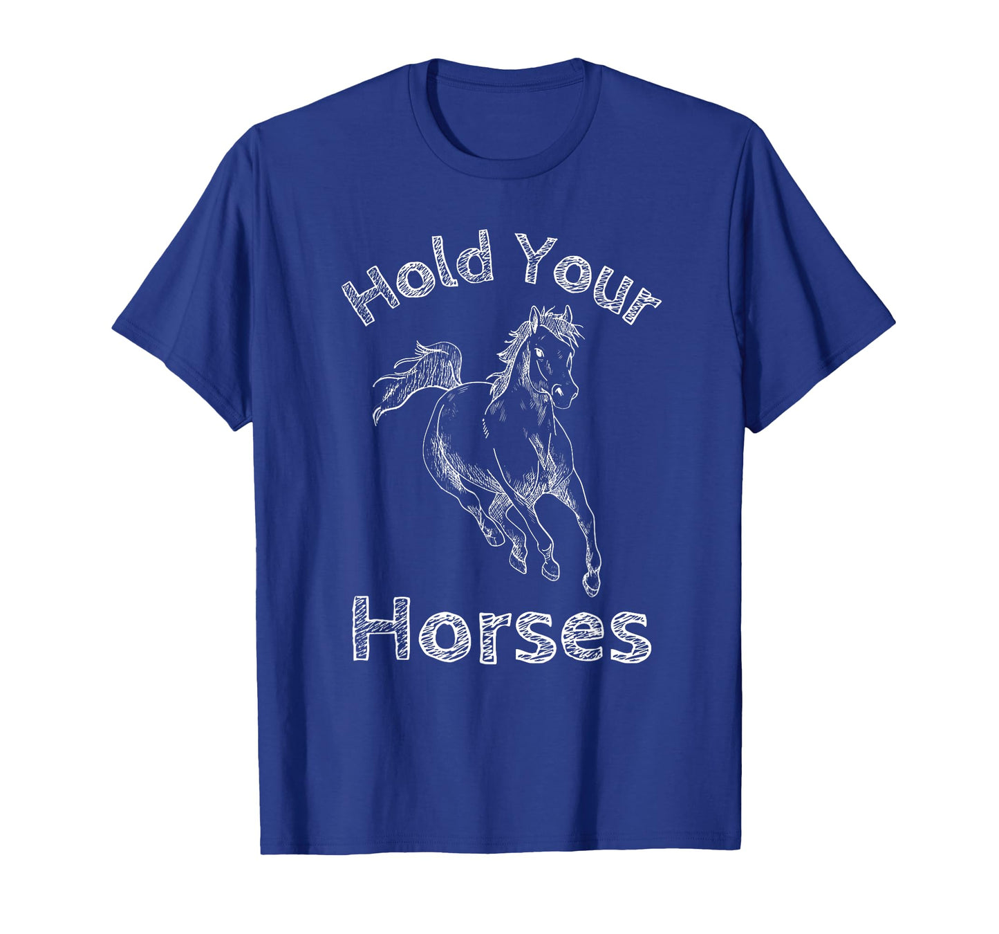 Hold your horses, Rodeo, Vintage retro cowboy, western tee T-Shirt