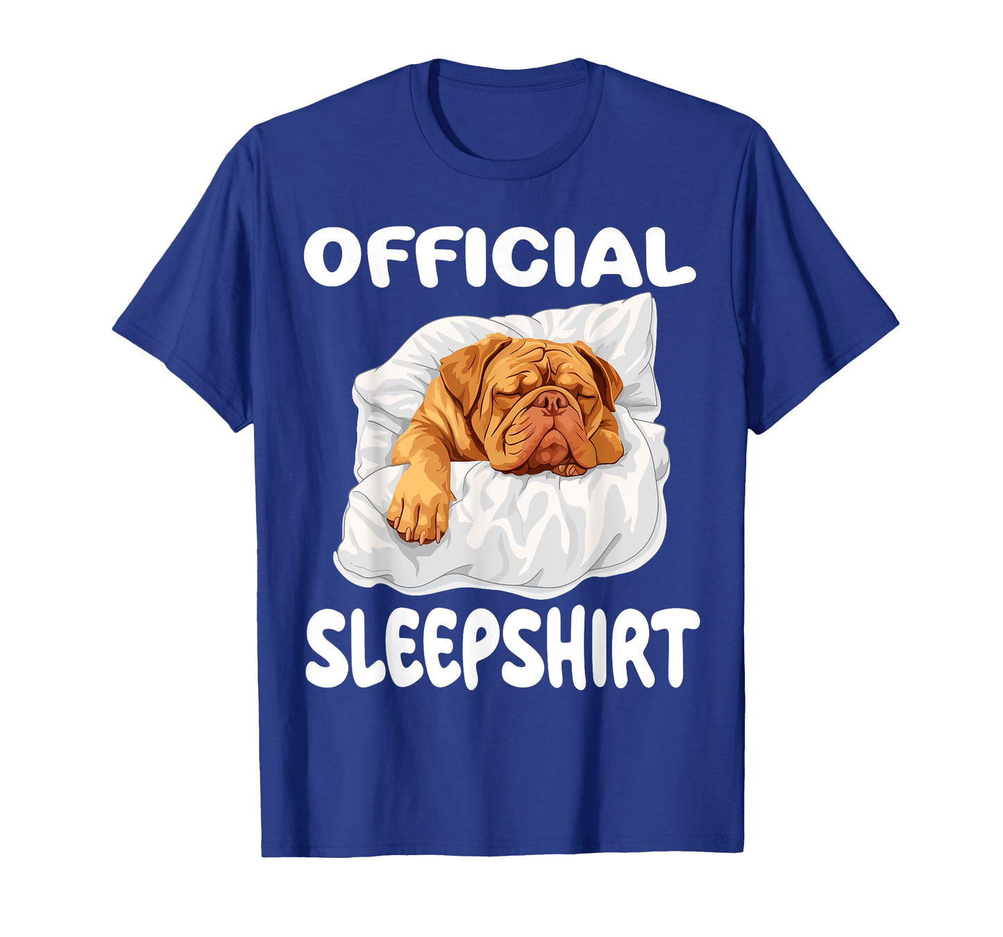 Dogue De Bordeaux Dog Official Sleepshirt Pajamas Nightgown T-Shirt
