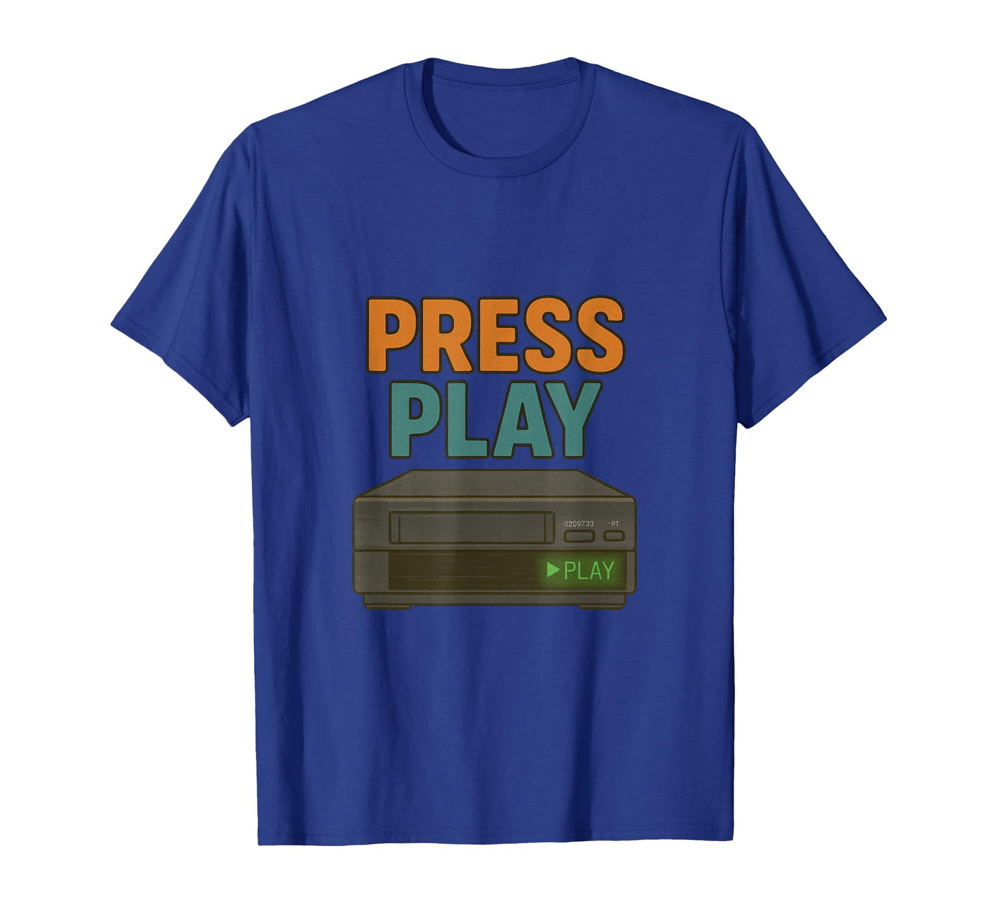 Funny VHS Cassette Retro Analog Nostalgia Theme T-Shirt
