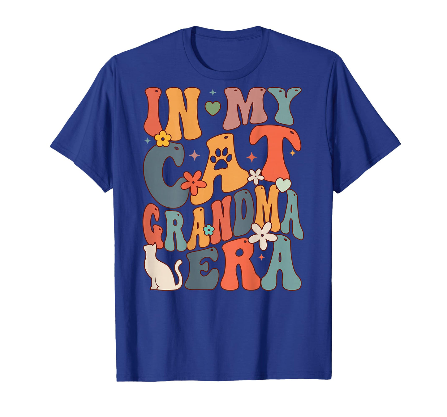 Funny in My Cat Grandma Era Cute Cat Grandma for Women T-Shirt