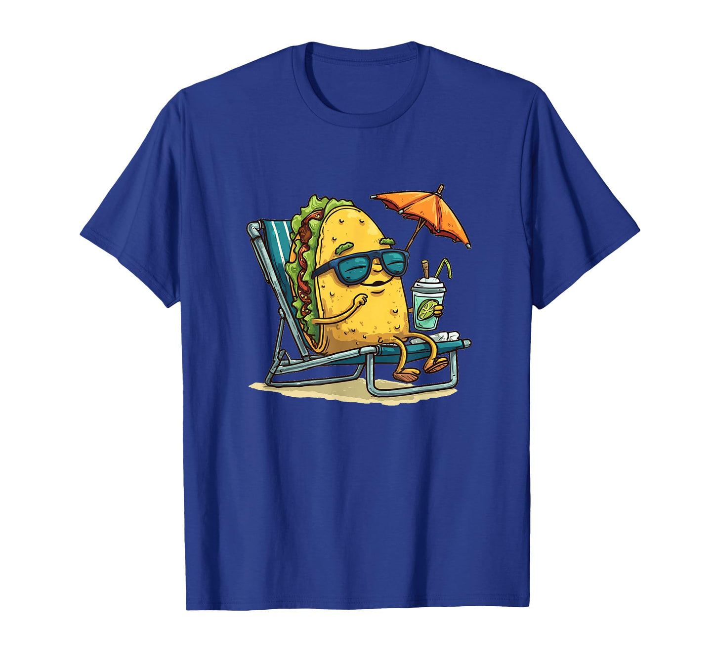 Happy Taco Holiday for Vacation and Sunglasses Lovers T-Shirt