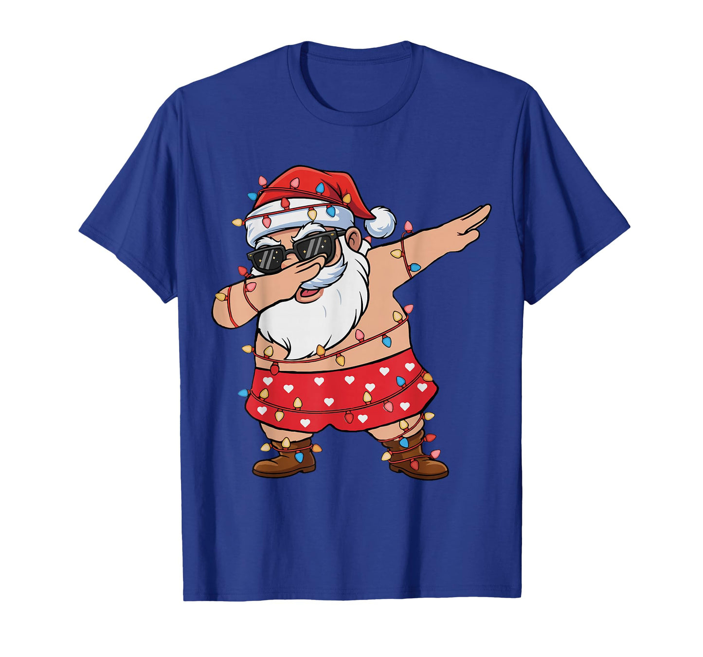 Christmas Squad Santa Dabbing Elf Family Matching Boys Girls T-Shirt