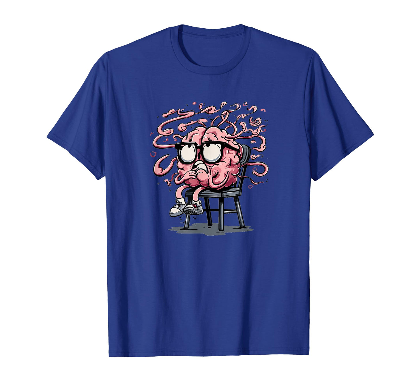 Funny Freaking Out Brain Look T-Shirt
