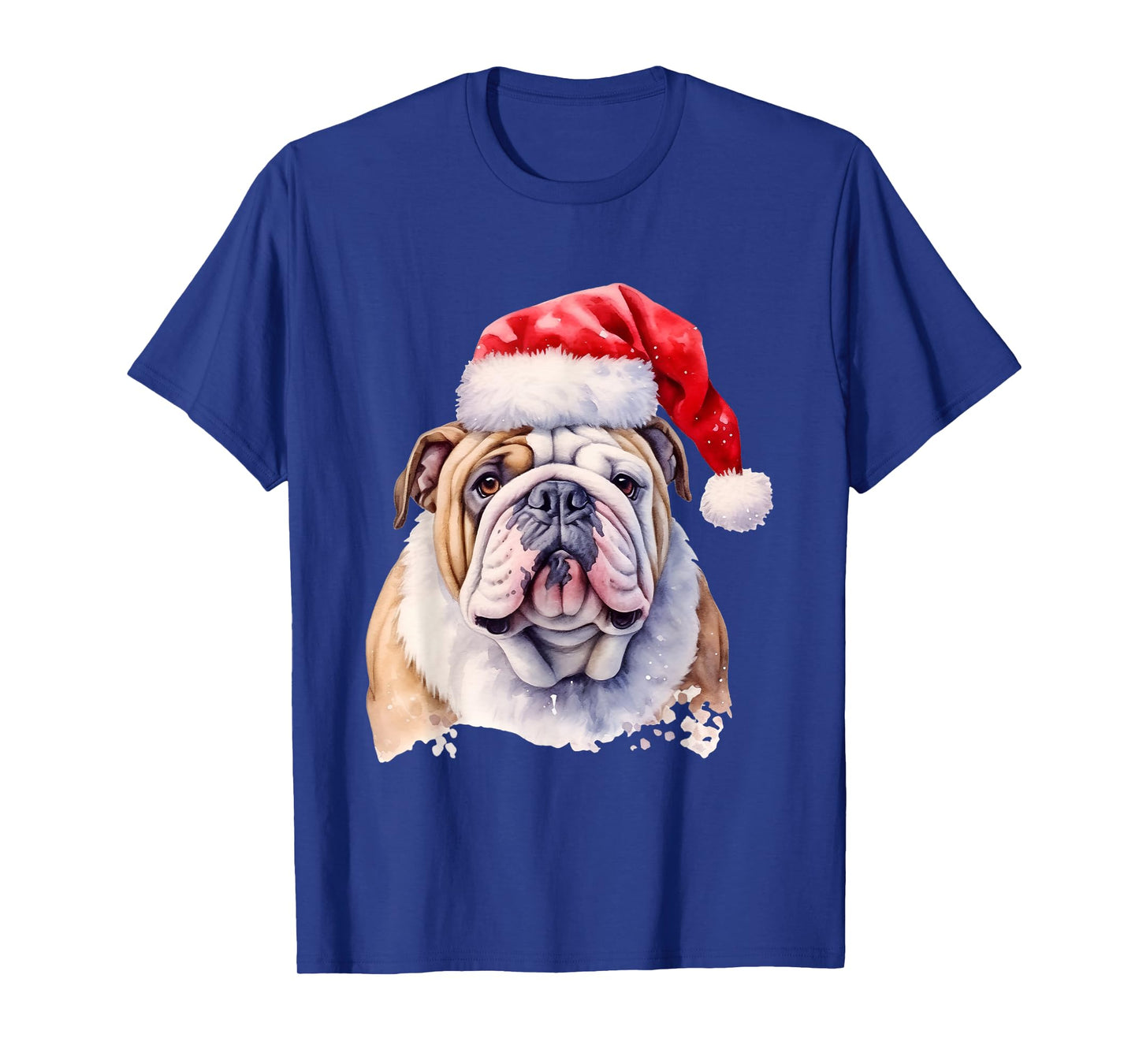 Bulldog Christmas Dog T-Shirt