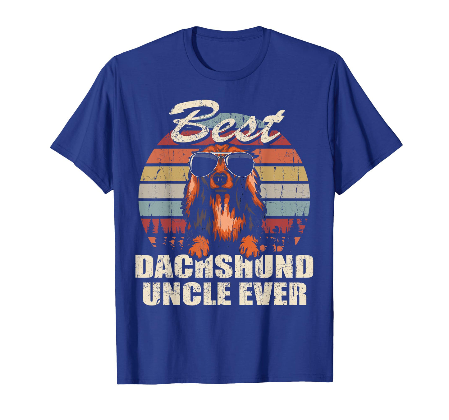 Best Dachshund Uncle Ever Funny Gift Father's Day For T-Shirt