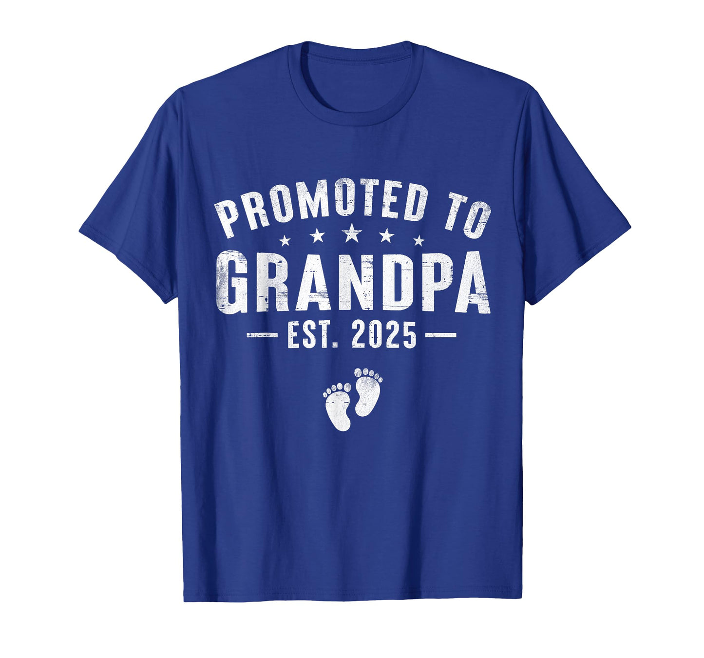Promoted to Grandpa 2025 Soon to Be Grandfather New Grandpa T-Shirt
