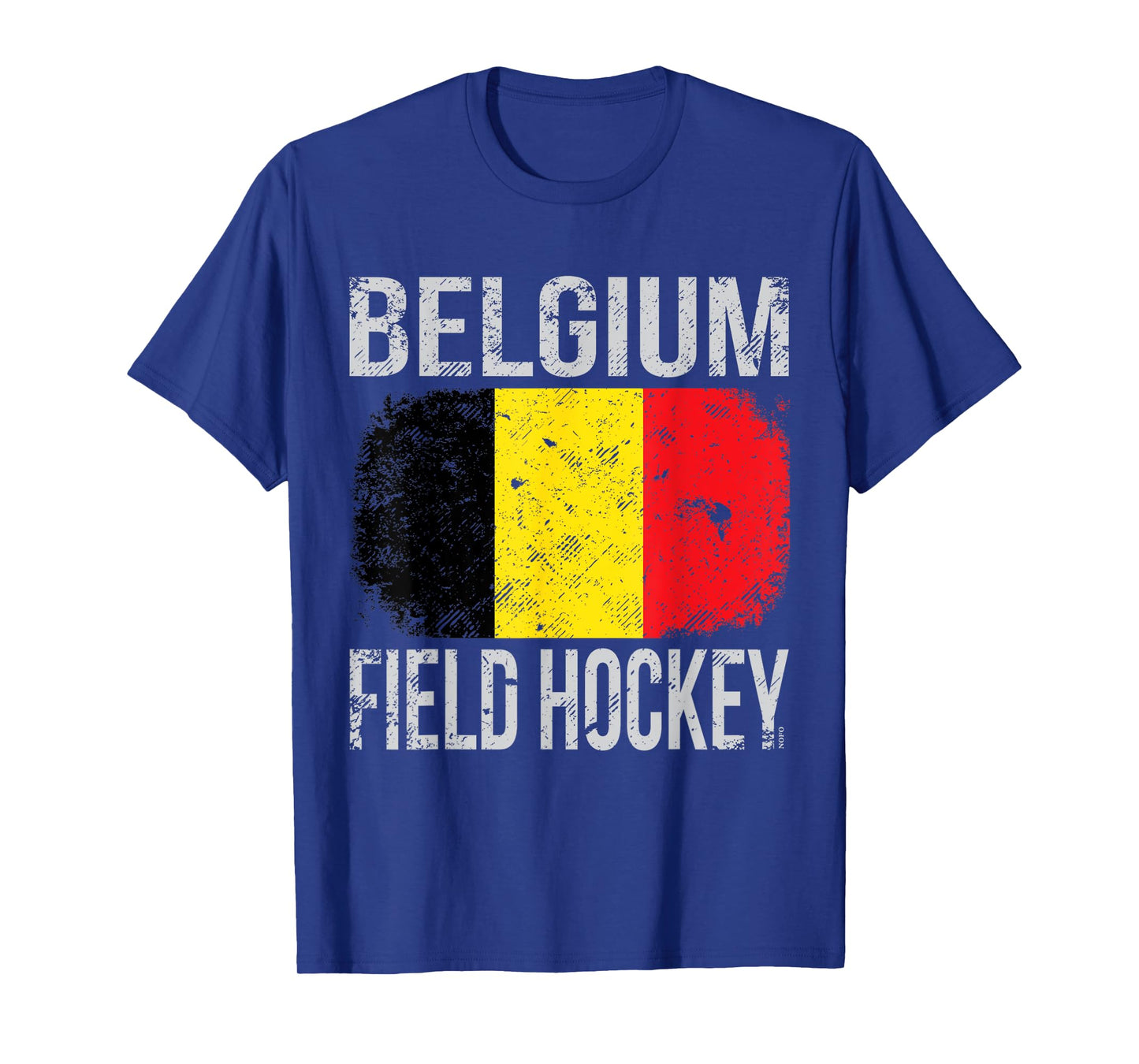 Belgium Field Hockey, Belgian Flag T-Shirt