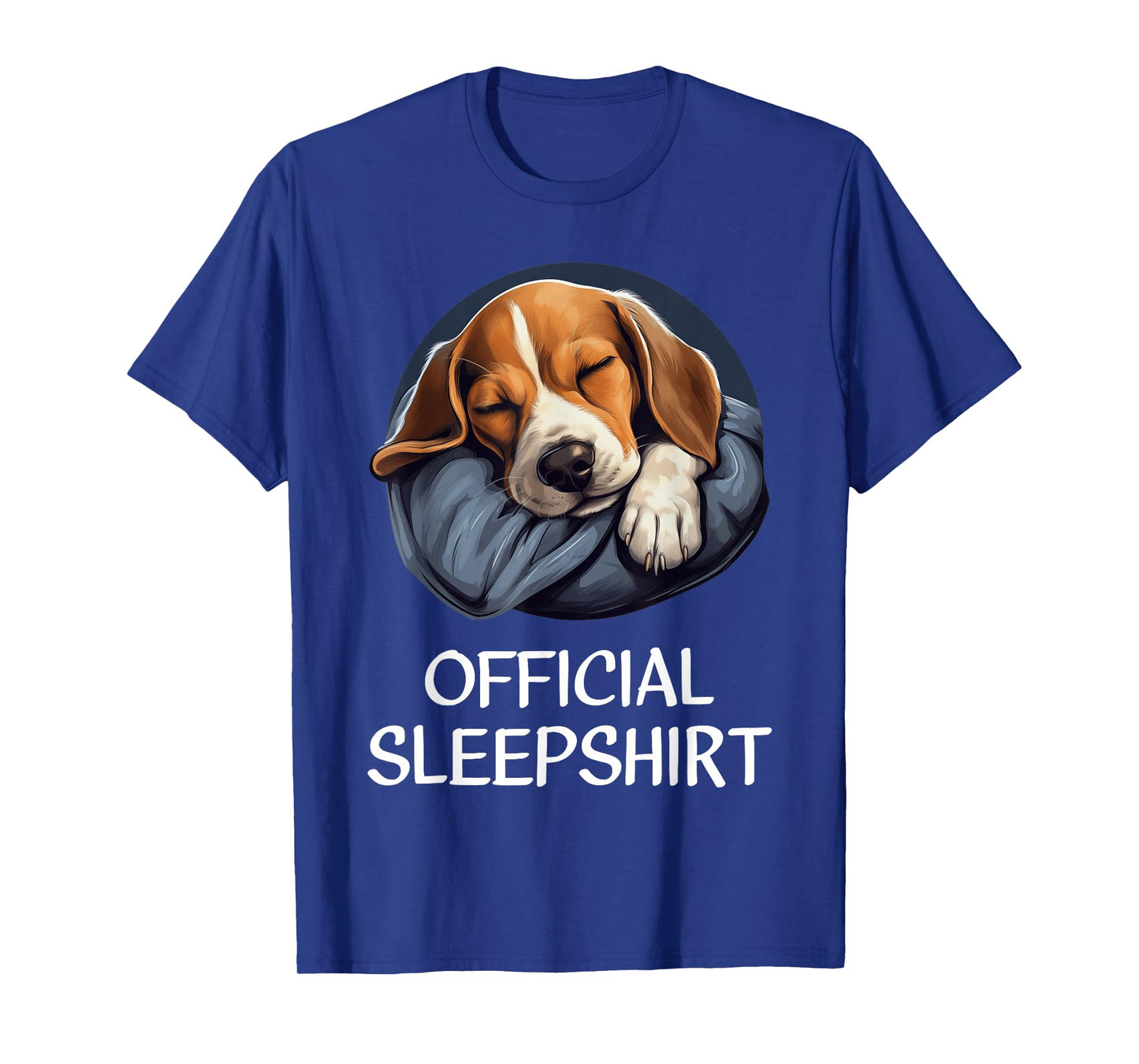 Official Sleep Shirt Beagle Nightshirt Pajama Sleepshirt T-Shirt