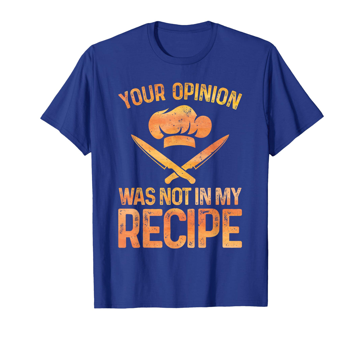 Funny Chef Design For Men Women Cook Cooking Culinary Chef T-Shirt