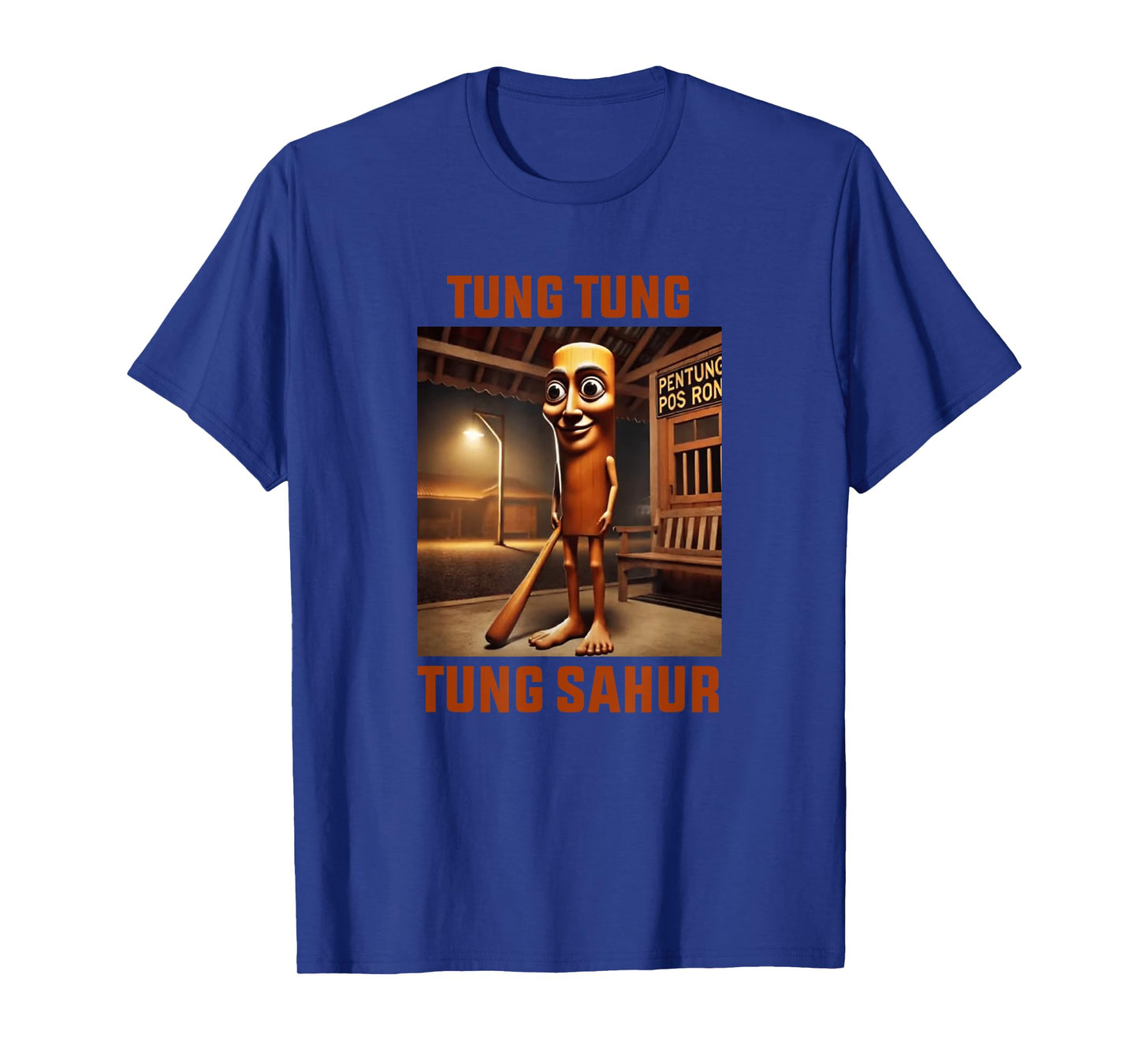 Tung Tung Tung Sahur Italian Brainrot Meme T-Shirt