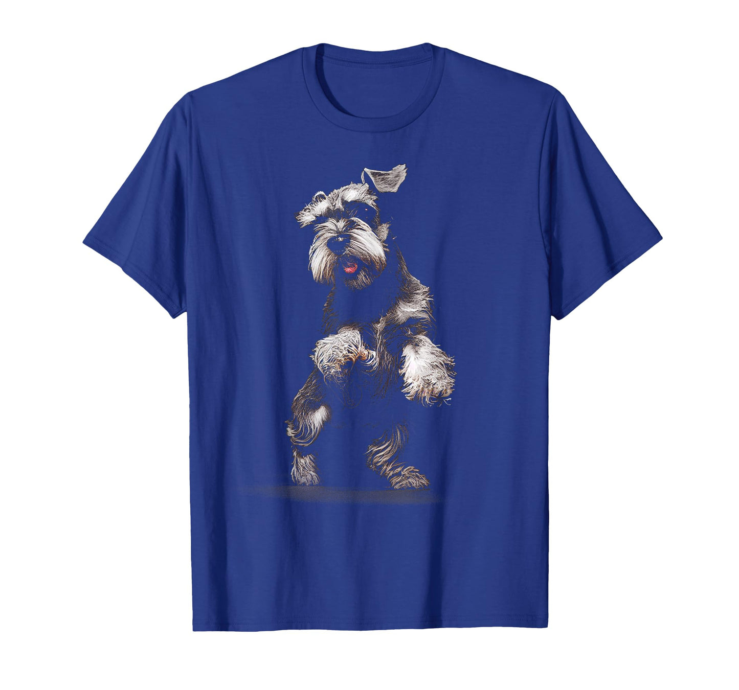 Miniature Schnauzer Dog Art Miniature Schnauzer T-Shirt