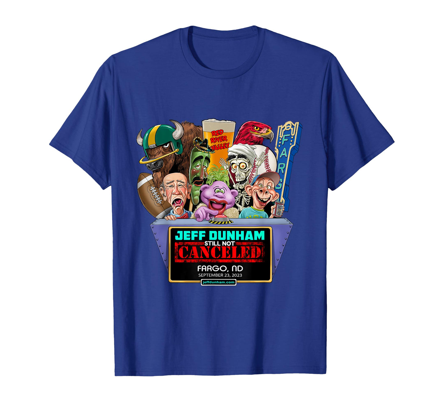 Jeff Dunham Fargo, ND (2023) T-Shirt