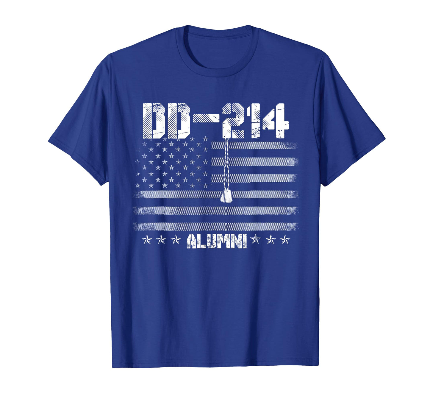Patriotic DD-214 Alumni T-Shirt Military Veteran T-Shirt