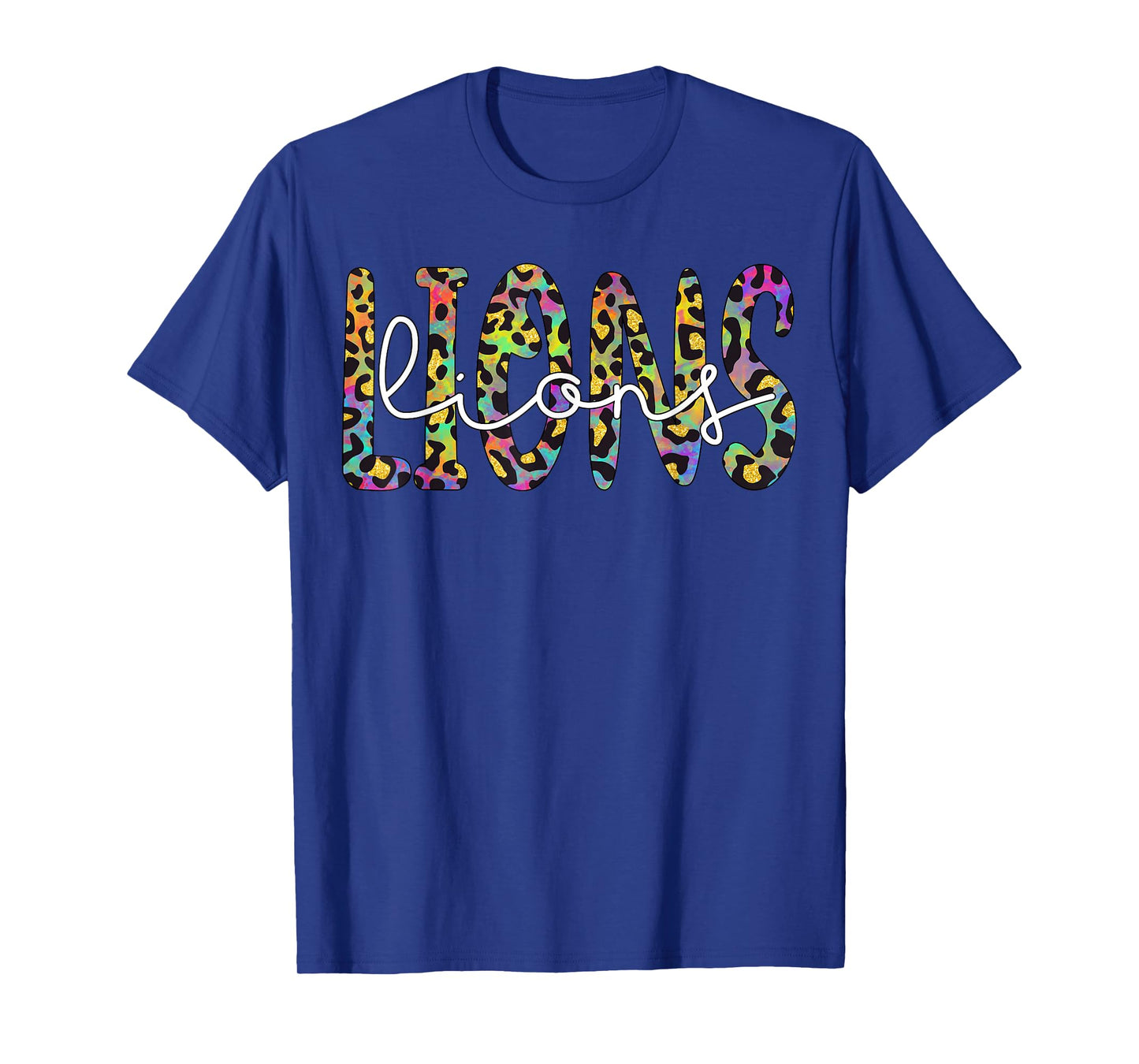 Lions School Sports Fan Team Spirit Mascot Gift T-Shirt