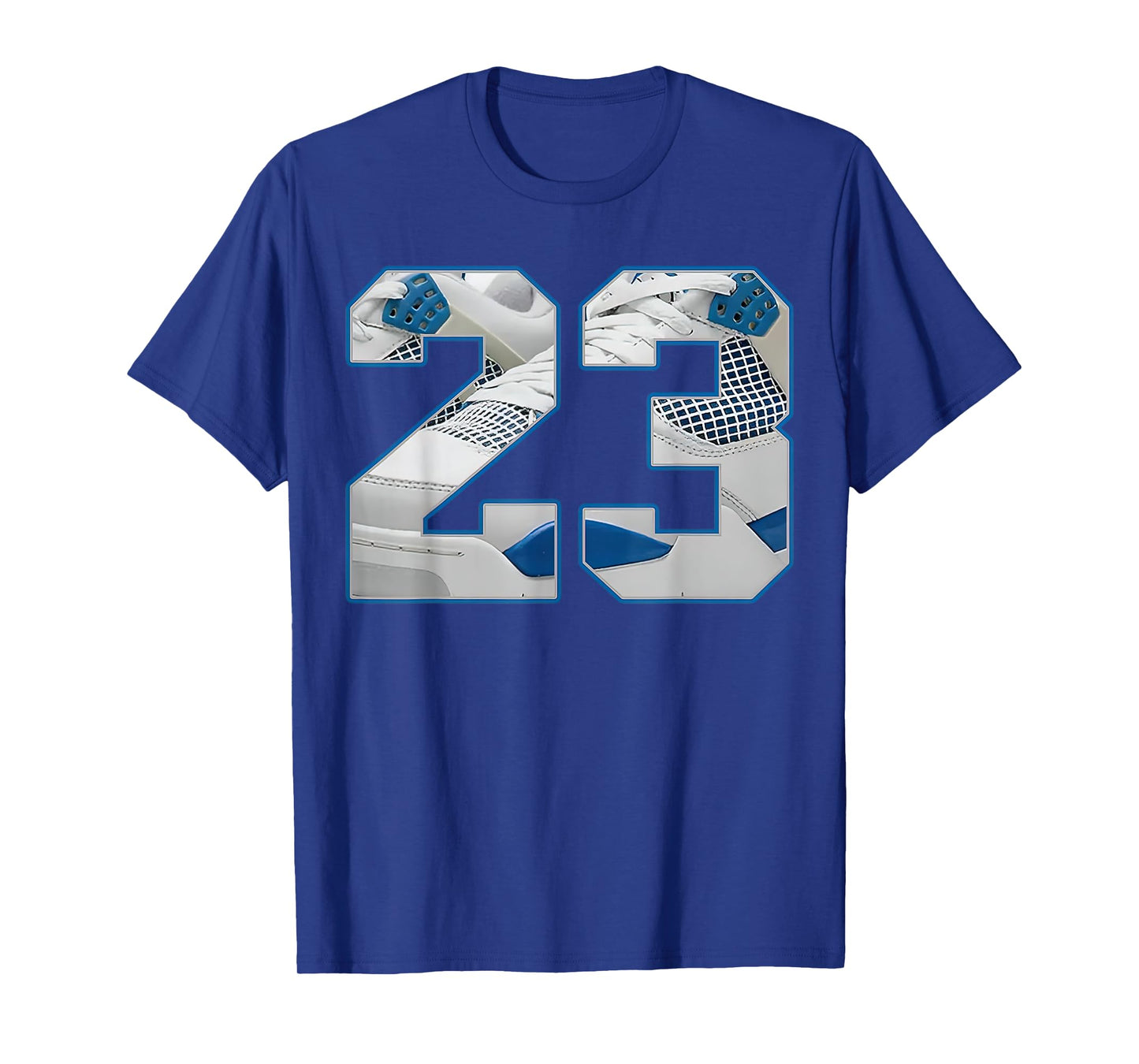 Number 23 Military Blue 4s Matching Tee For Men Women T-Shirt