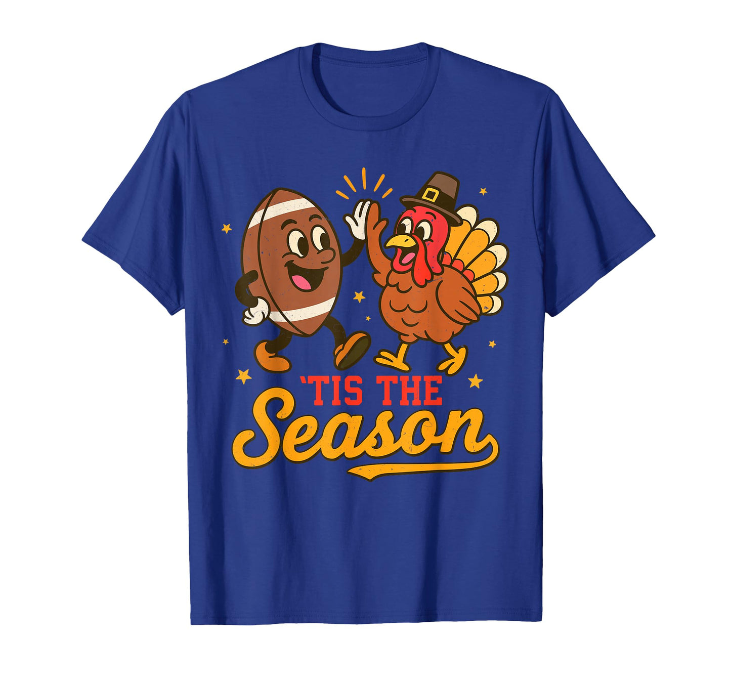 Tis The Season American Football Thanksgiving Turkey Day T-Shirt