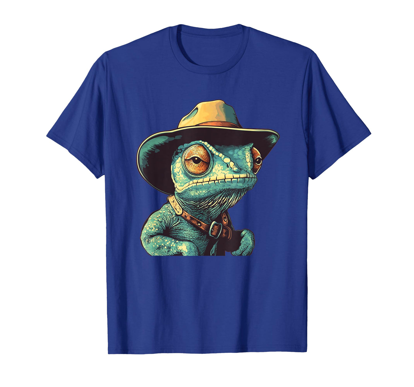 Funny Rootin’ Tootin’ Chameleon Outfit for Boys and Girls T-Shirt