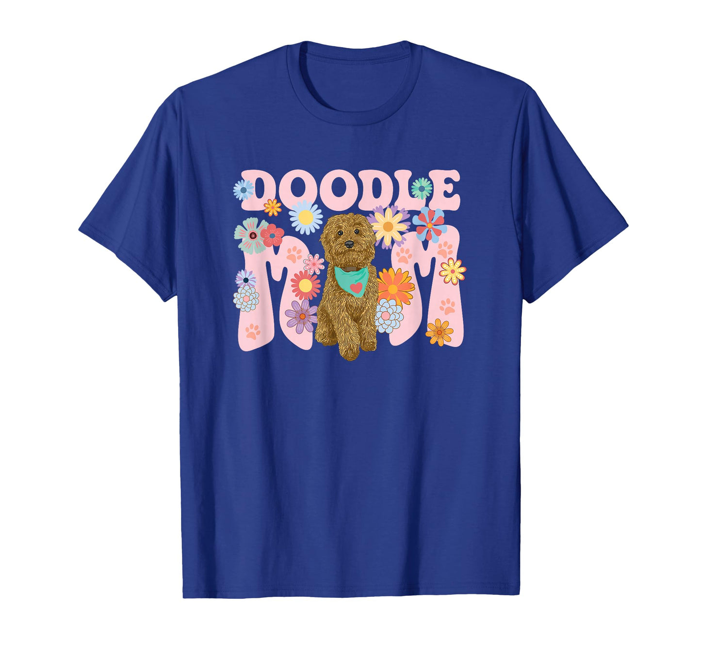 Cute Goldendoodle Doodle Dog Mom Design Women T-Shirt