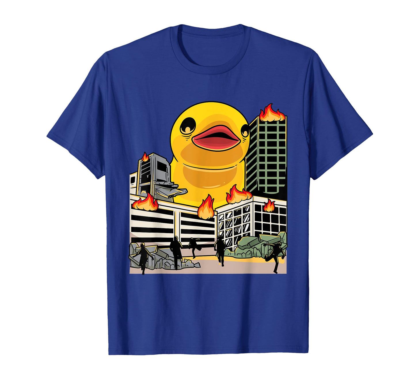 Funny Huge Rubber Duck Lover Kids T-Shirt