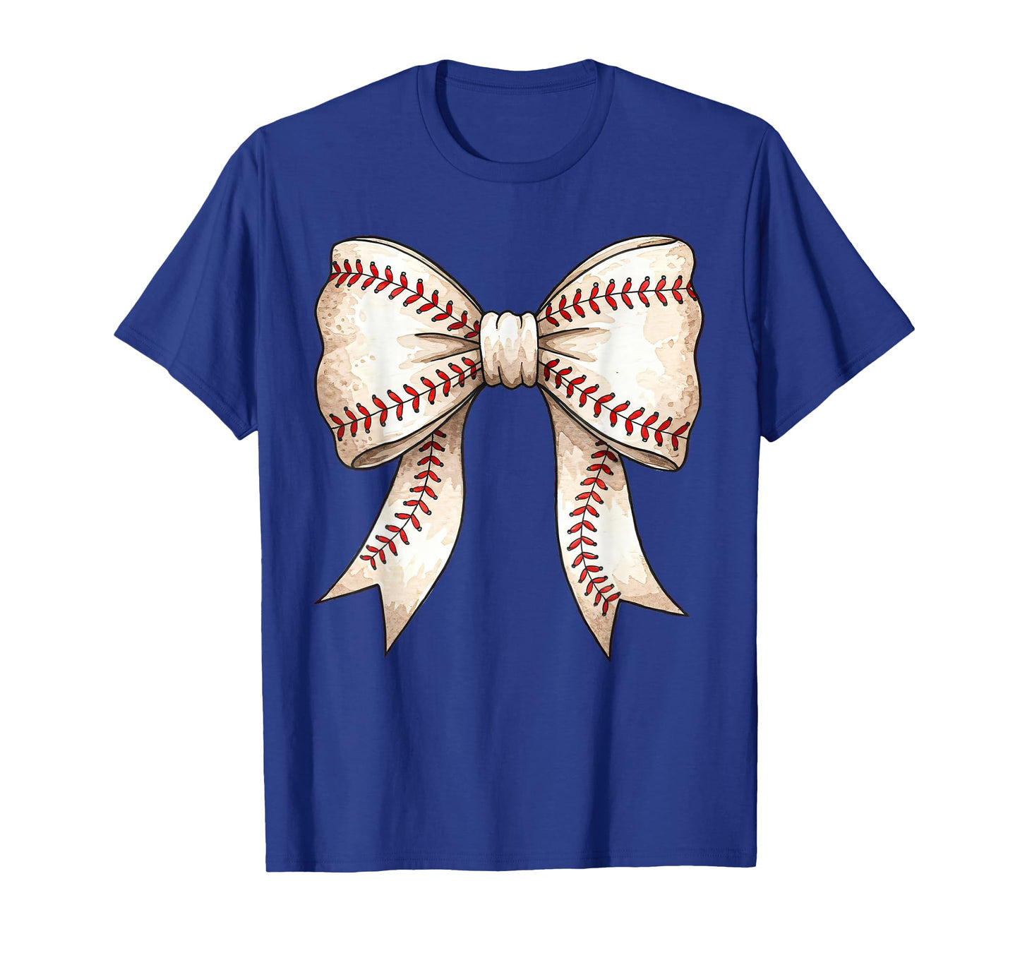 Women Cute Baseball Coquette Bow Lovers Baseball Girls T-Shirt