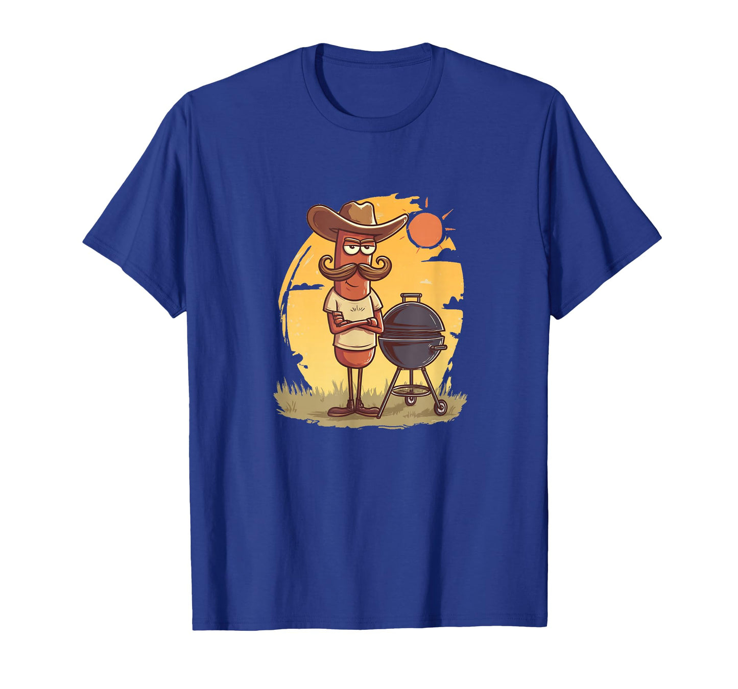Funny Hotdog Weenie with Barbecue for Boys and Girls T-Shirt
