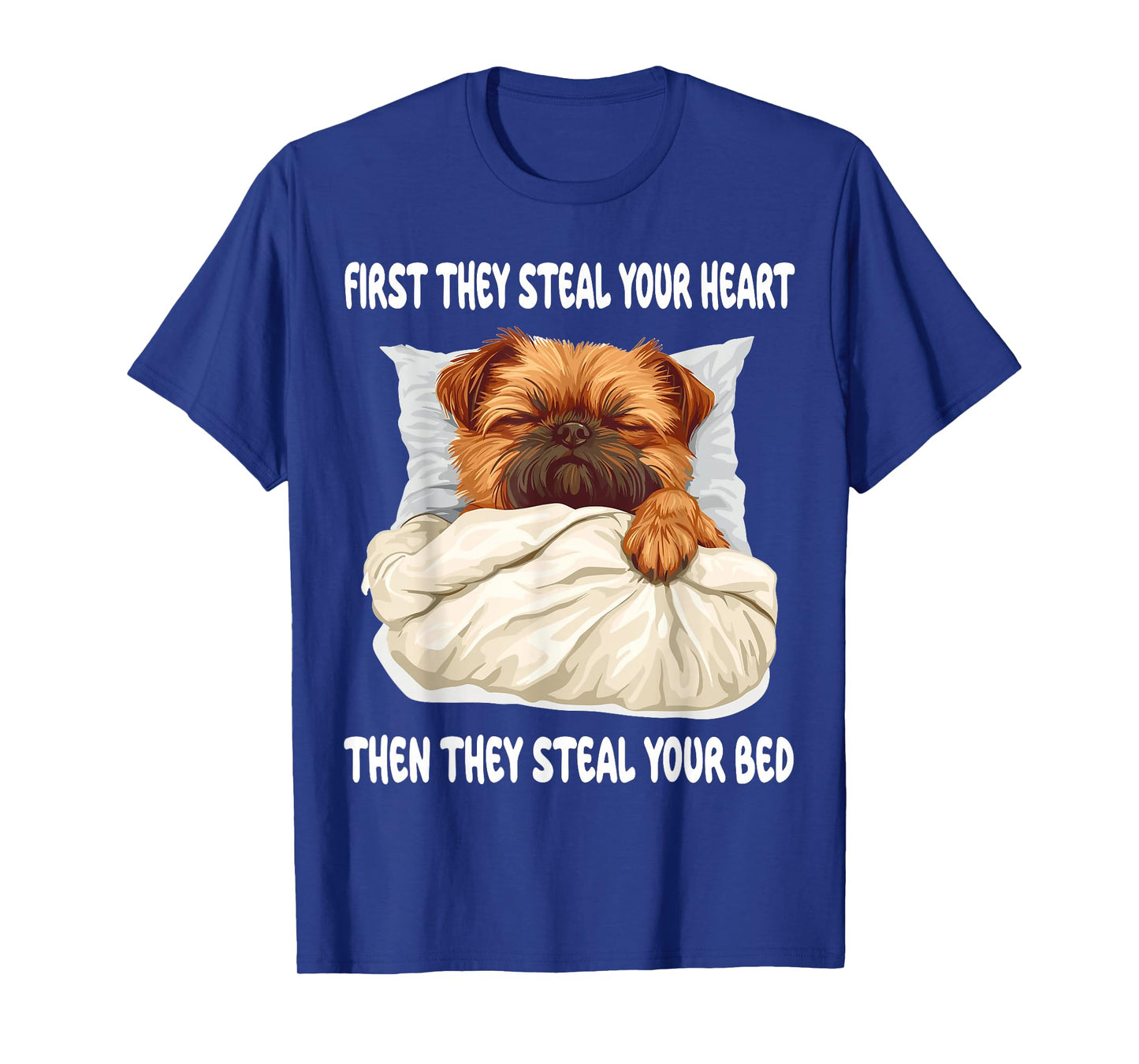 Brussels Griffon Sleeping Pajamas Nightgown T-Shirt
