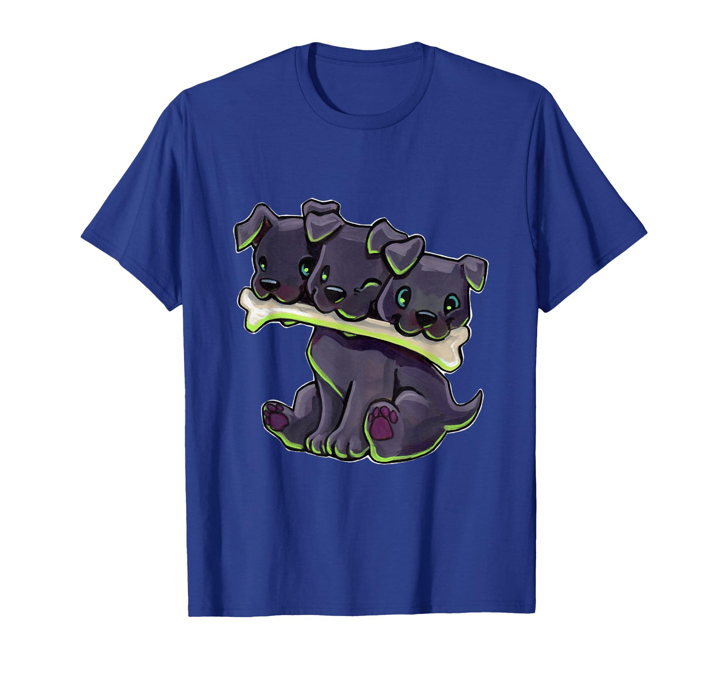 Cerberus Cute - Funny Dog T-Shirt