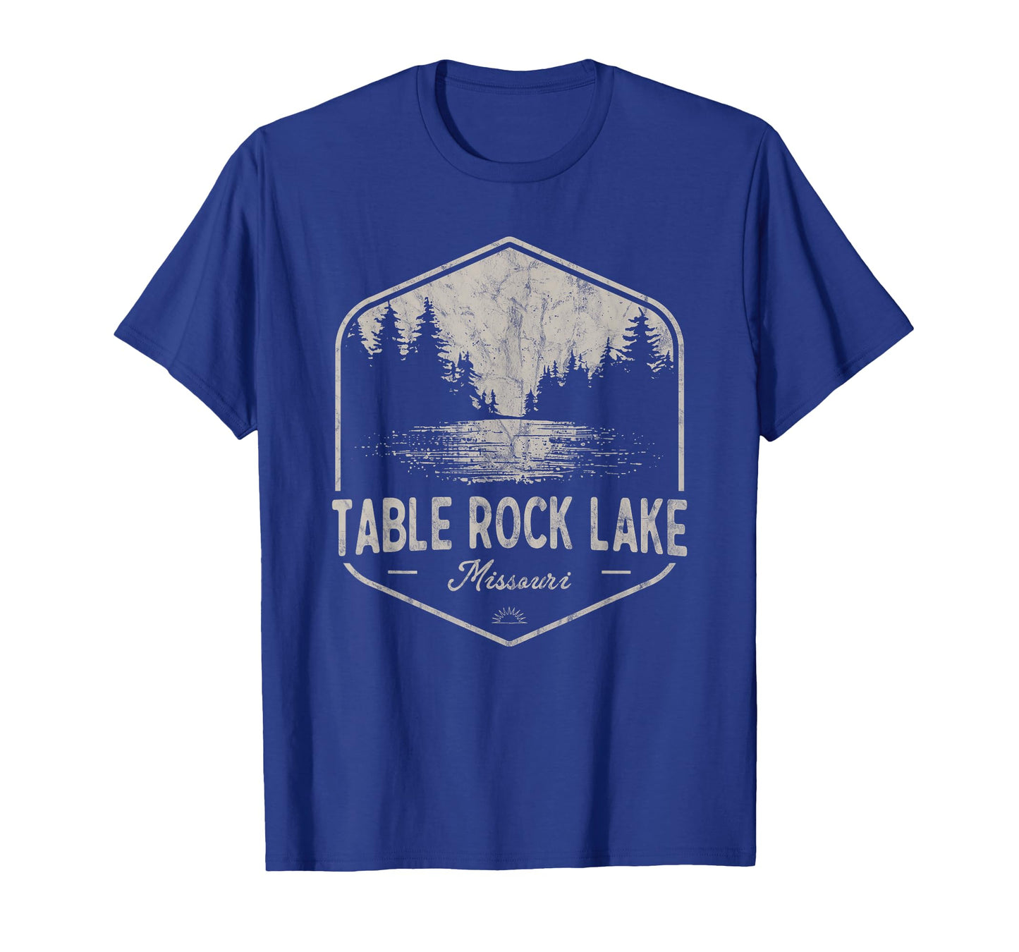 Table Rock Lake Missouri Outdoors Vintage T-Shirt