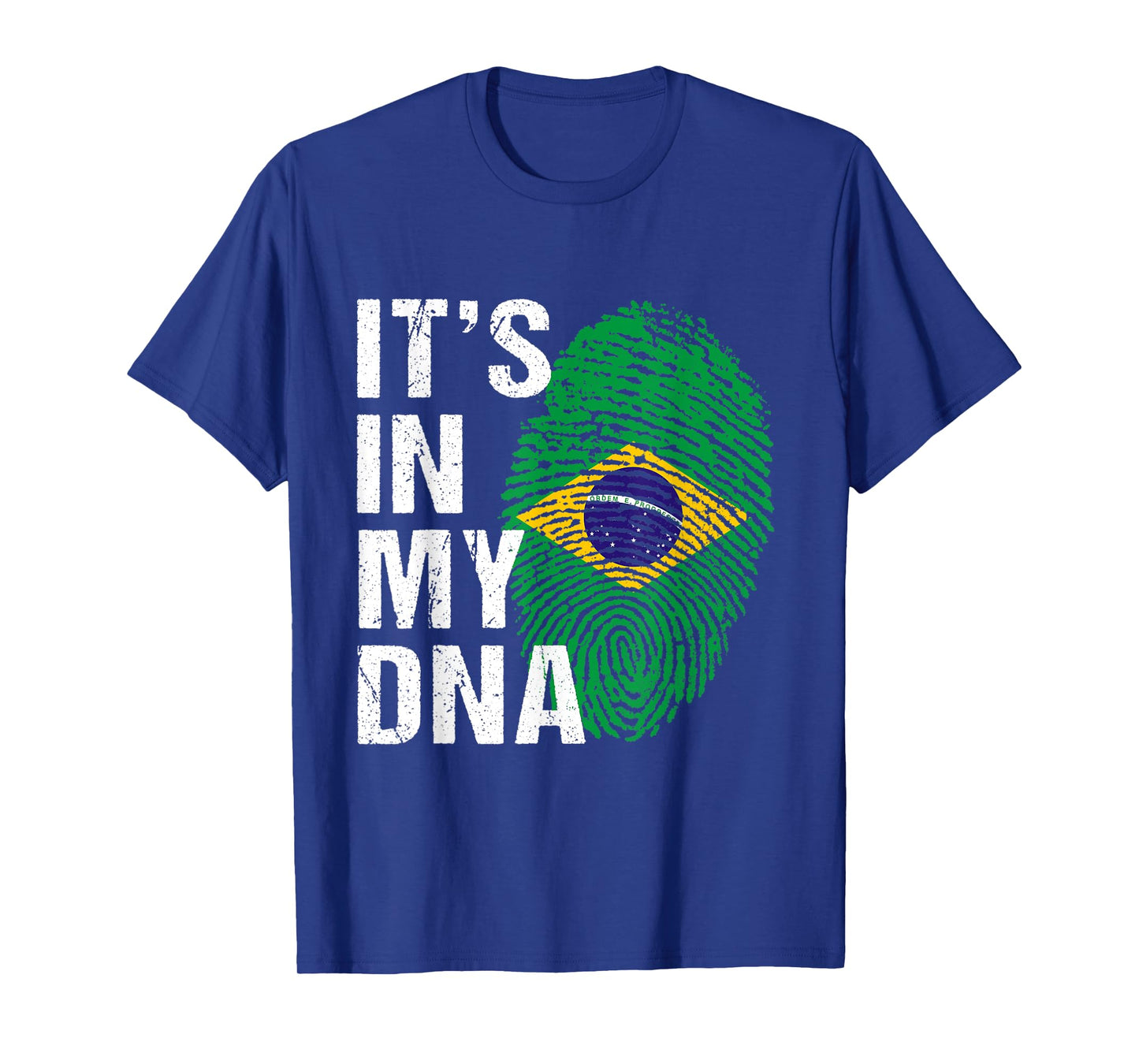It's in My DNA Brazilian Pride - Brasil Flag men women Kids T-Shirt