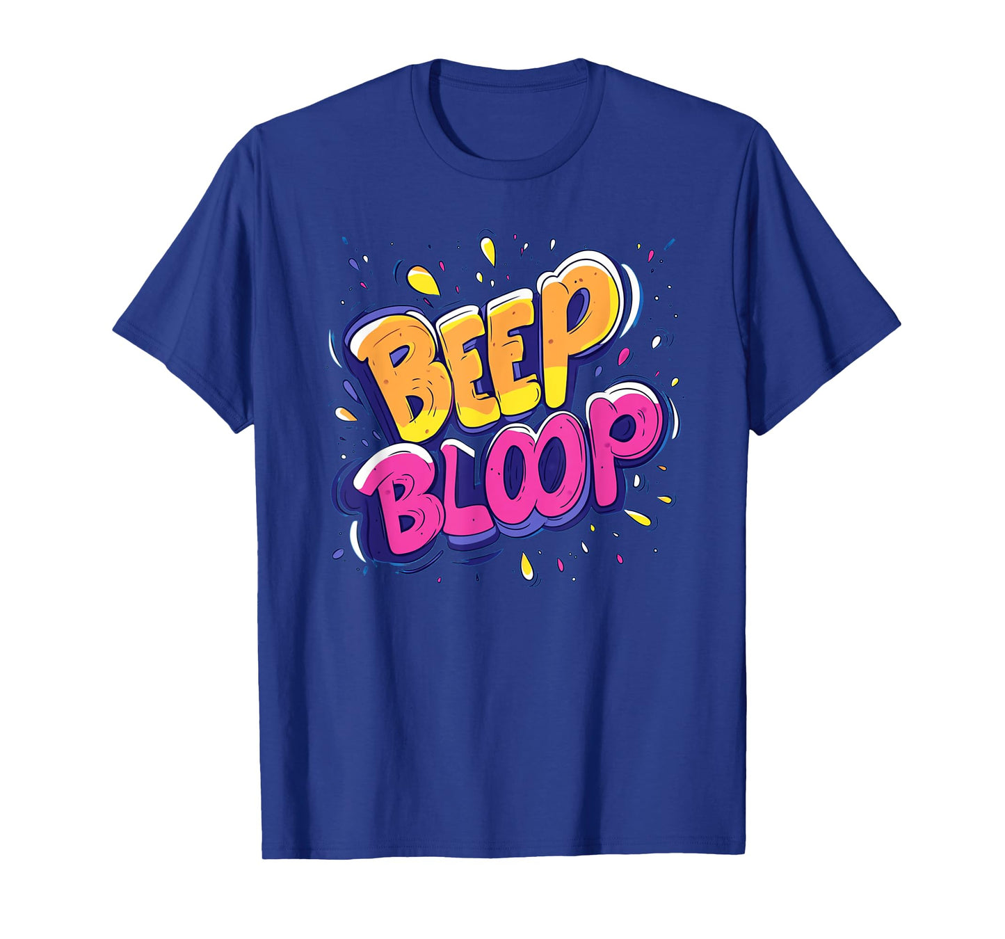 Colorful Beep Bloop Logo T-Shirt