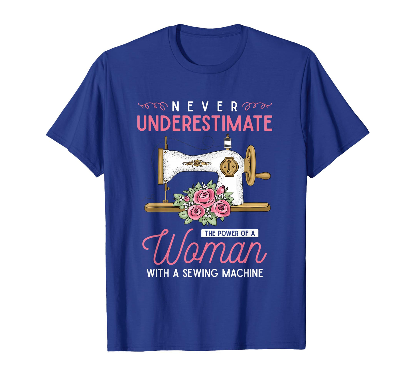 Quilter Sewing Machine Seamstress Women Girls Funny Sewing T-Shirt