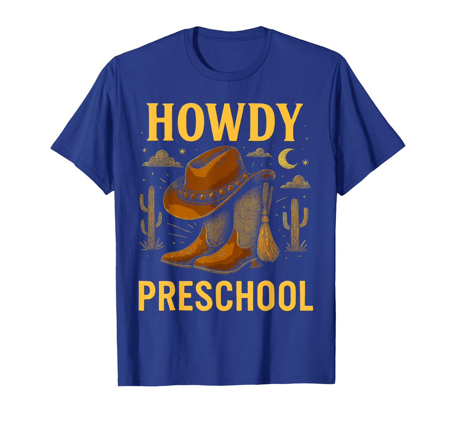 Howdy Preschool Rodeo Back to School Western Teacher Cowboy T-Shirt