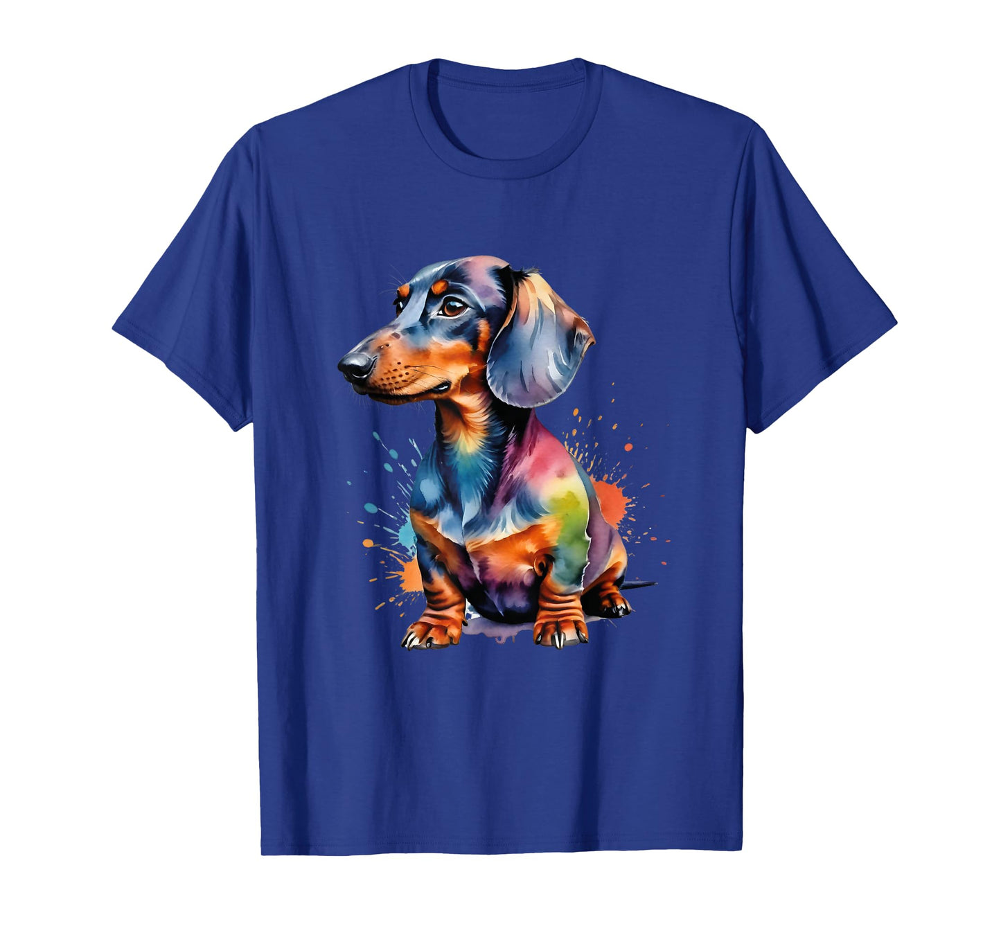 Colorful Wiener & Dachshund T-Shirt