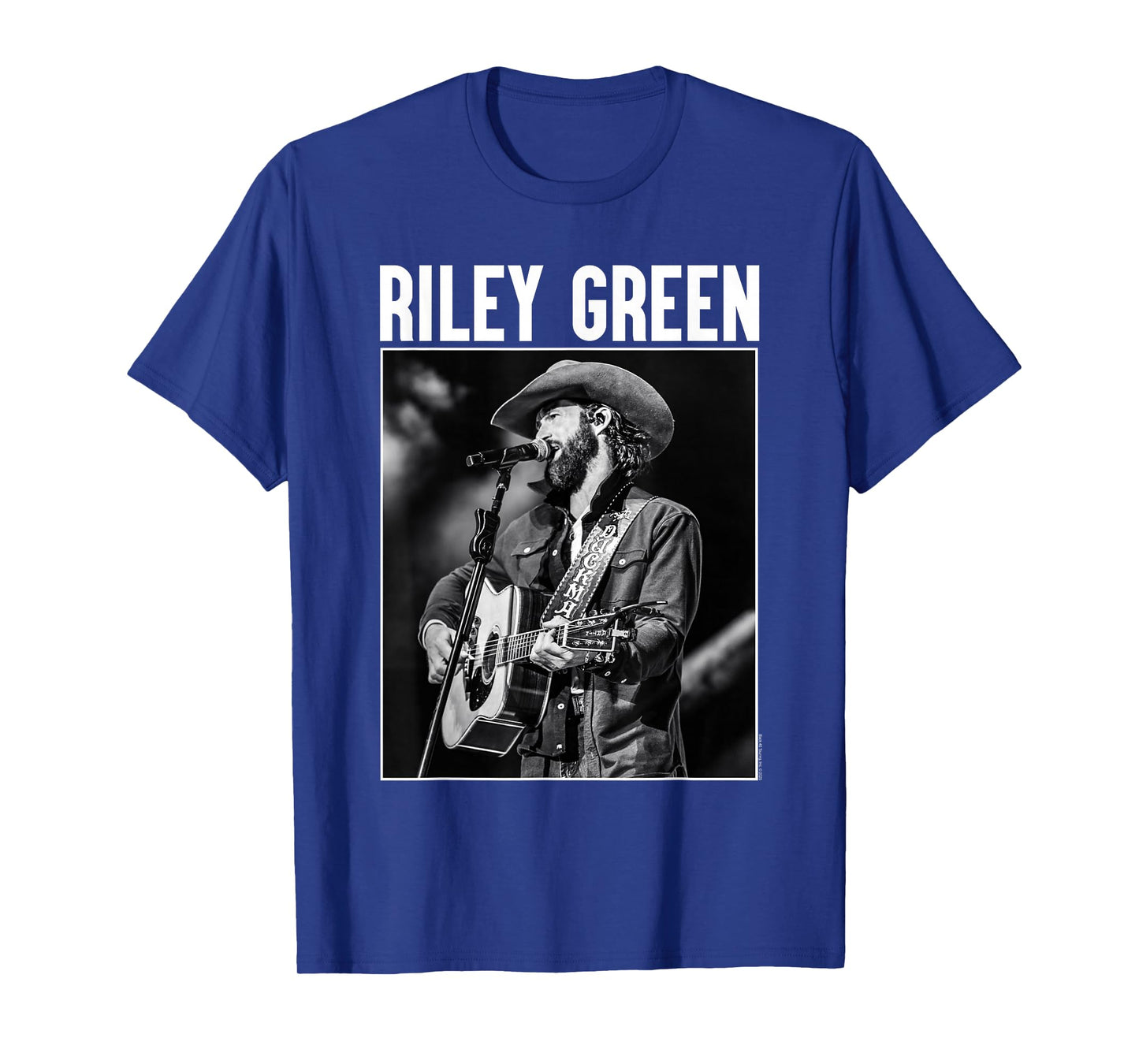 Riley Green Singing Greatest Hits Country Music Art T-Shirt