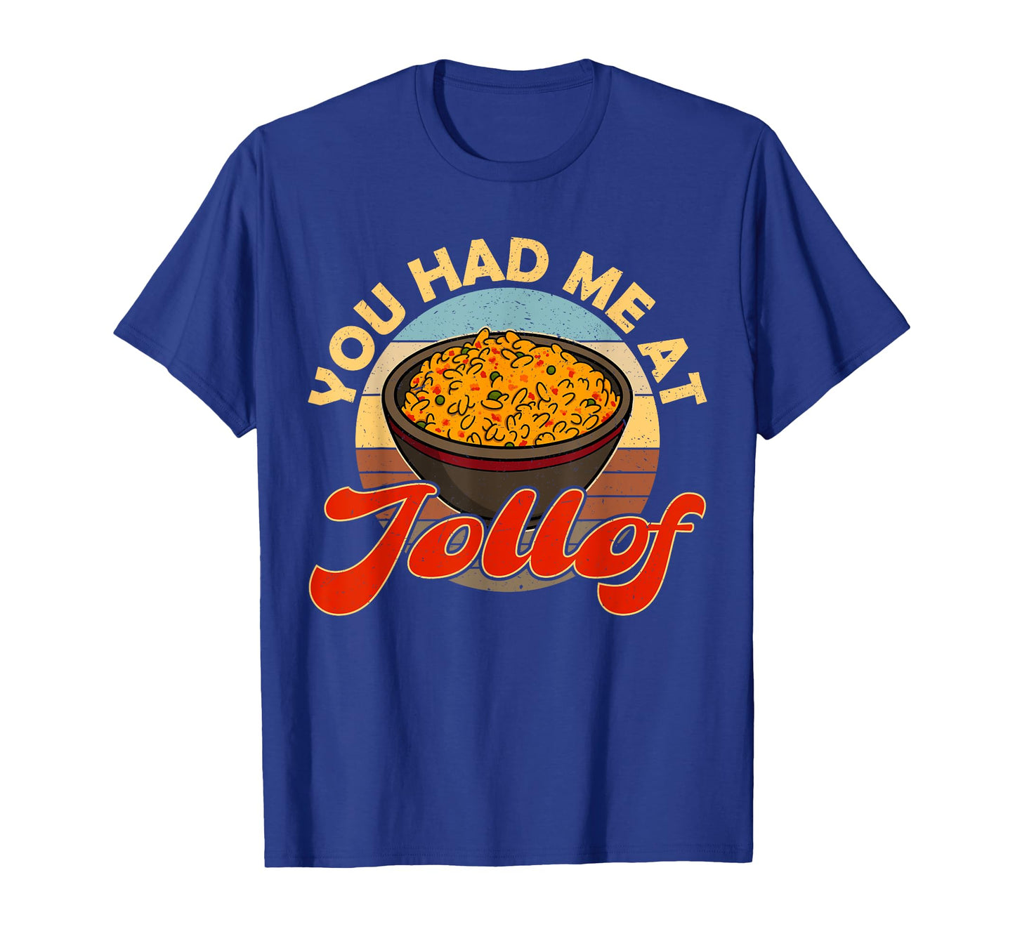 Jollof Nigeria fried food Nigerian flags African root Naija T-Shirt