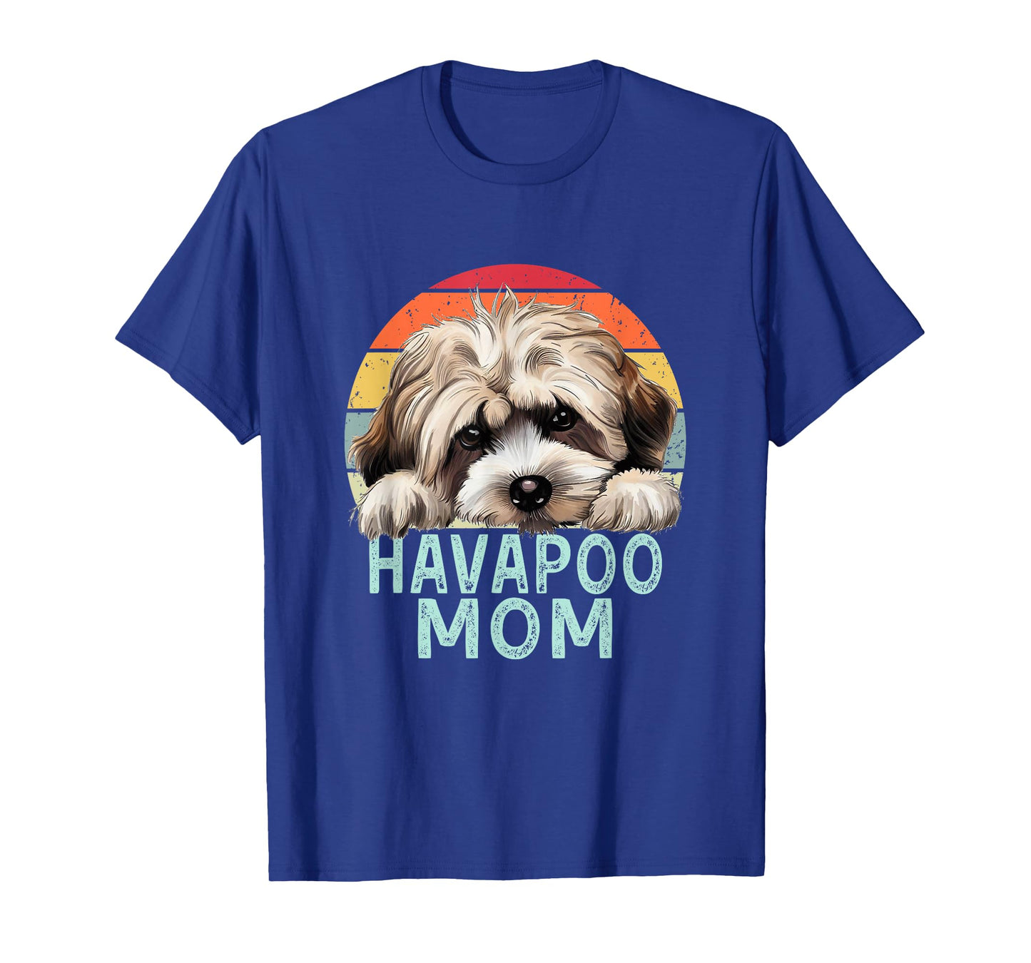 Havapoo Dog Mom Retro Vintage Funny My Dogs Are My Cardio T-Shirt