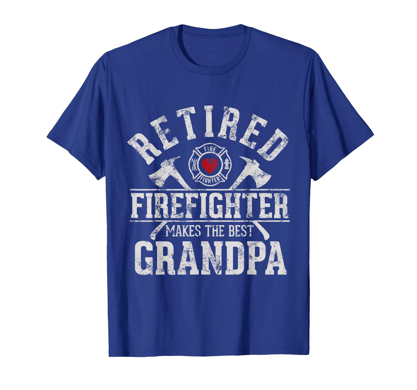 Retired firefighter makes the best grandpa Retirement gift T-Shirt