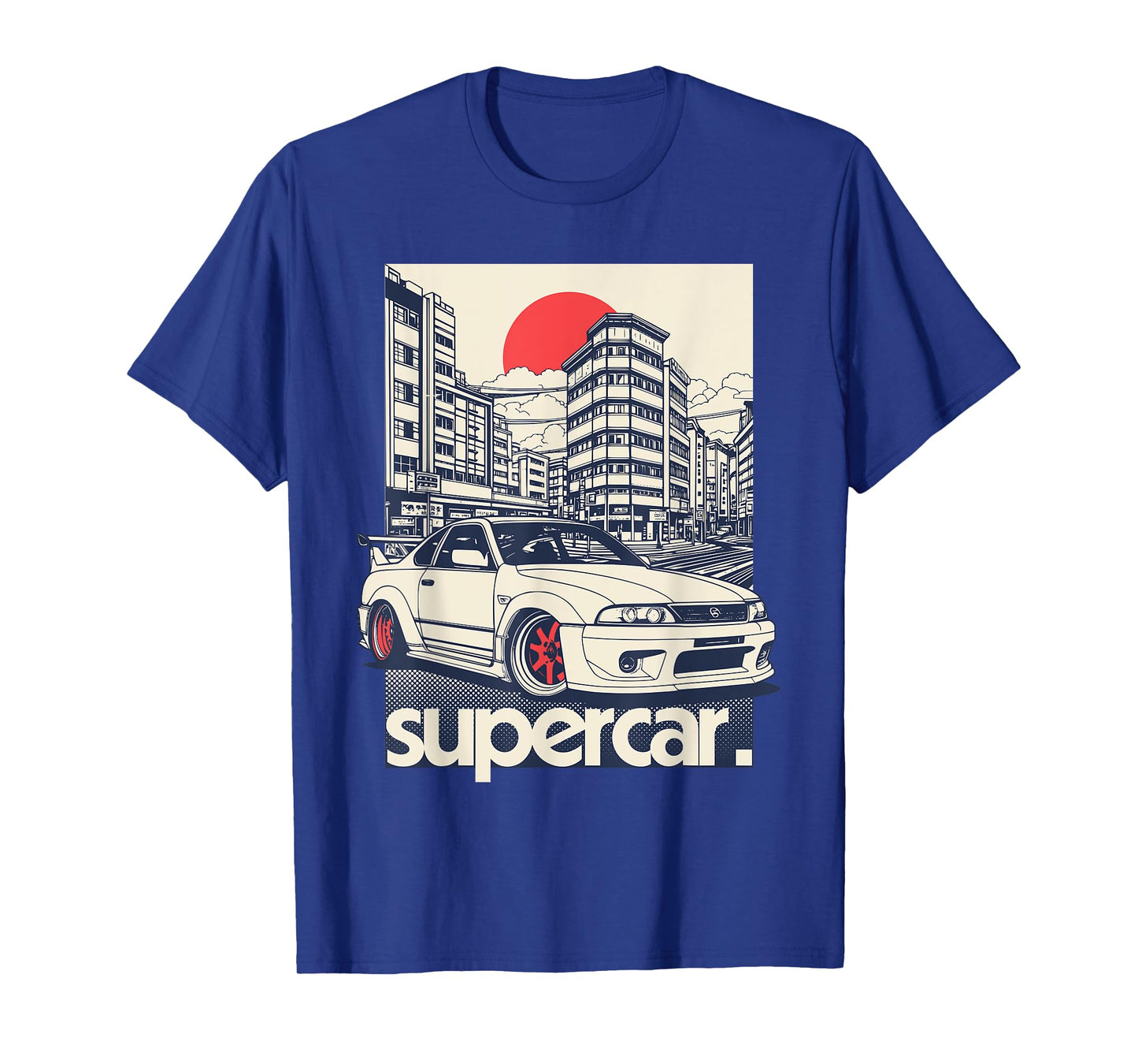 Just a Boy Who Loves Cars Supercar Sports Car T-Shirt