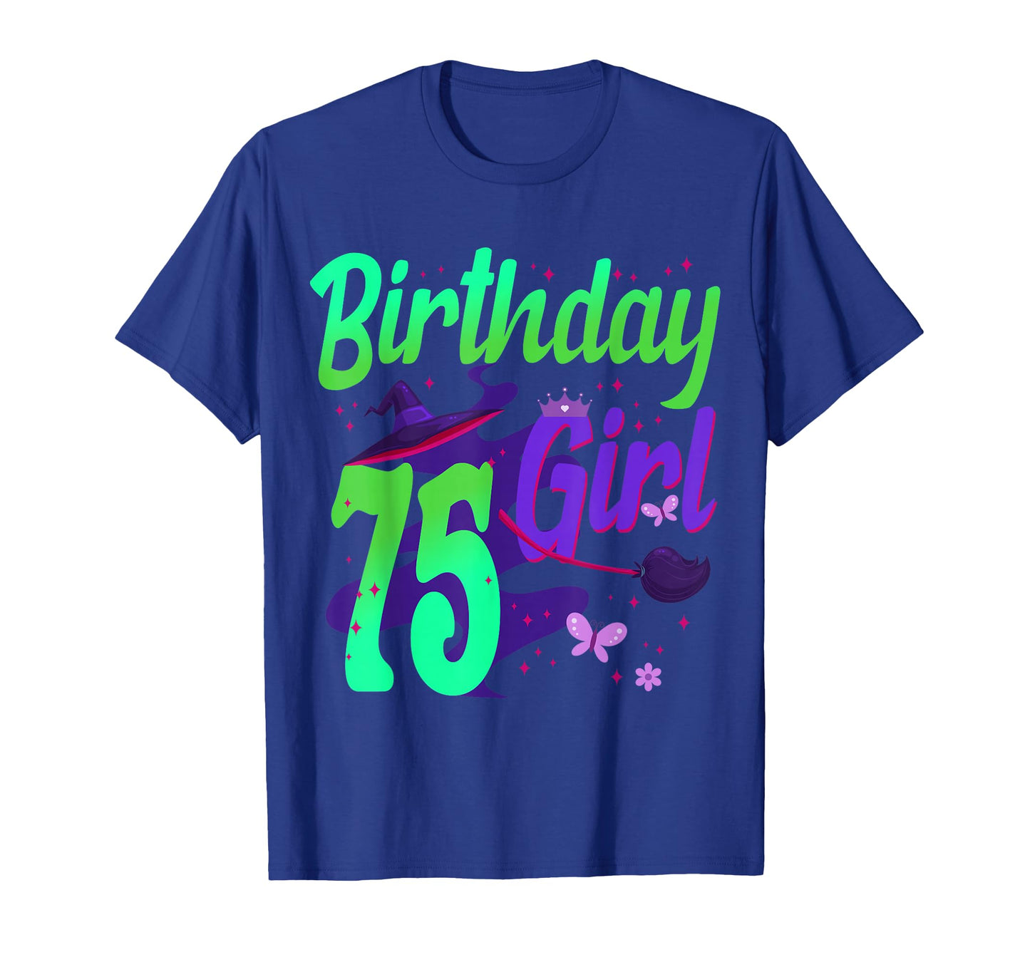 Magical Birthday Girl 75 Fairy Tale Princess Celebration T-Shirt