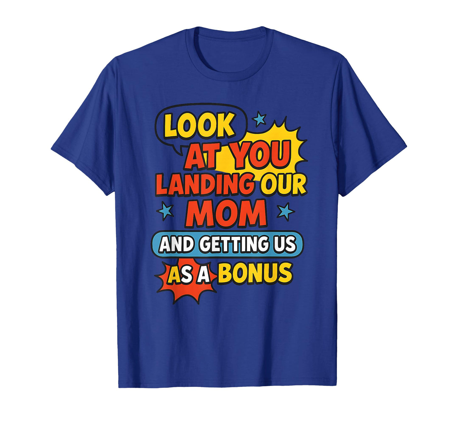 Retro Look At You Landing Our Mom Funny Father's Day Dad T-Shirt