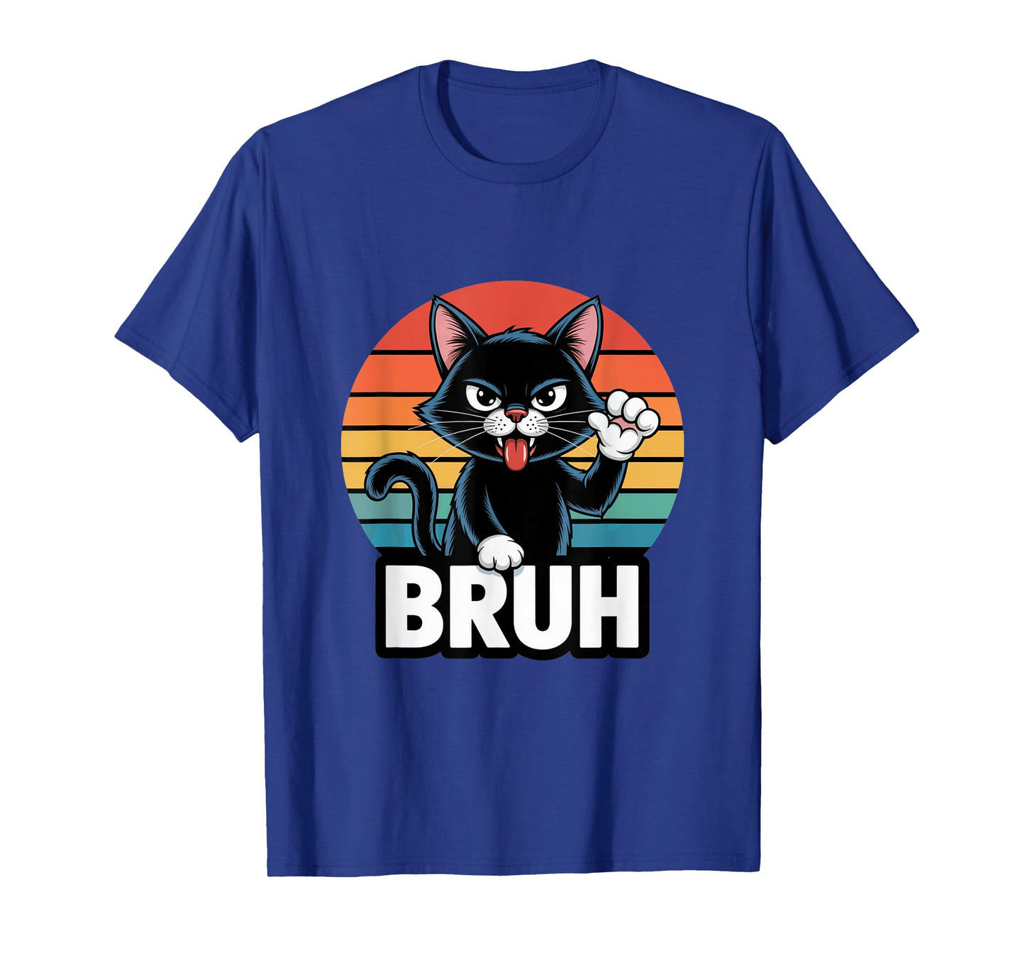 Bruh Cat Funny Meme for Boys, Girls & Teens T-Shirt
