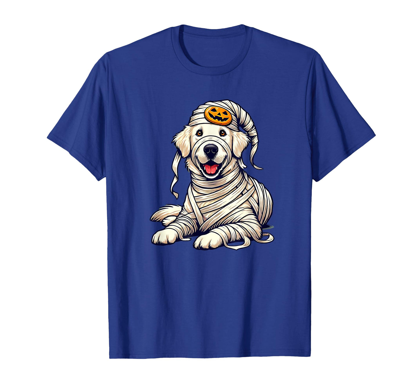 Halloween English Cream Golden Retriever Dog Cute Puppy T-Shirt