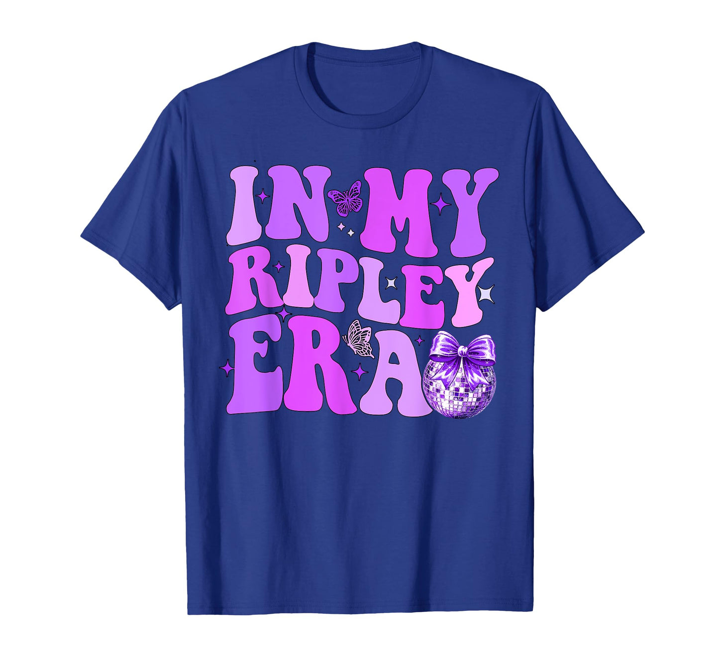 I Love Ripley Personalized Name In My Ripley Era Groovy T-Shirt